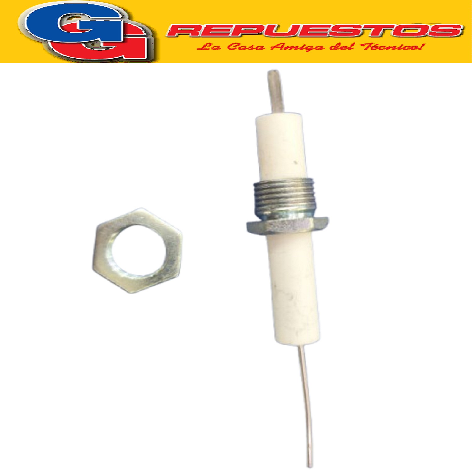 BUJIA CALEFACCION E 110 UNIVERSAL CON BUJE Y TUERCA