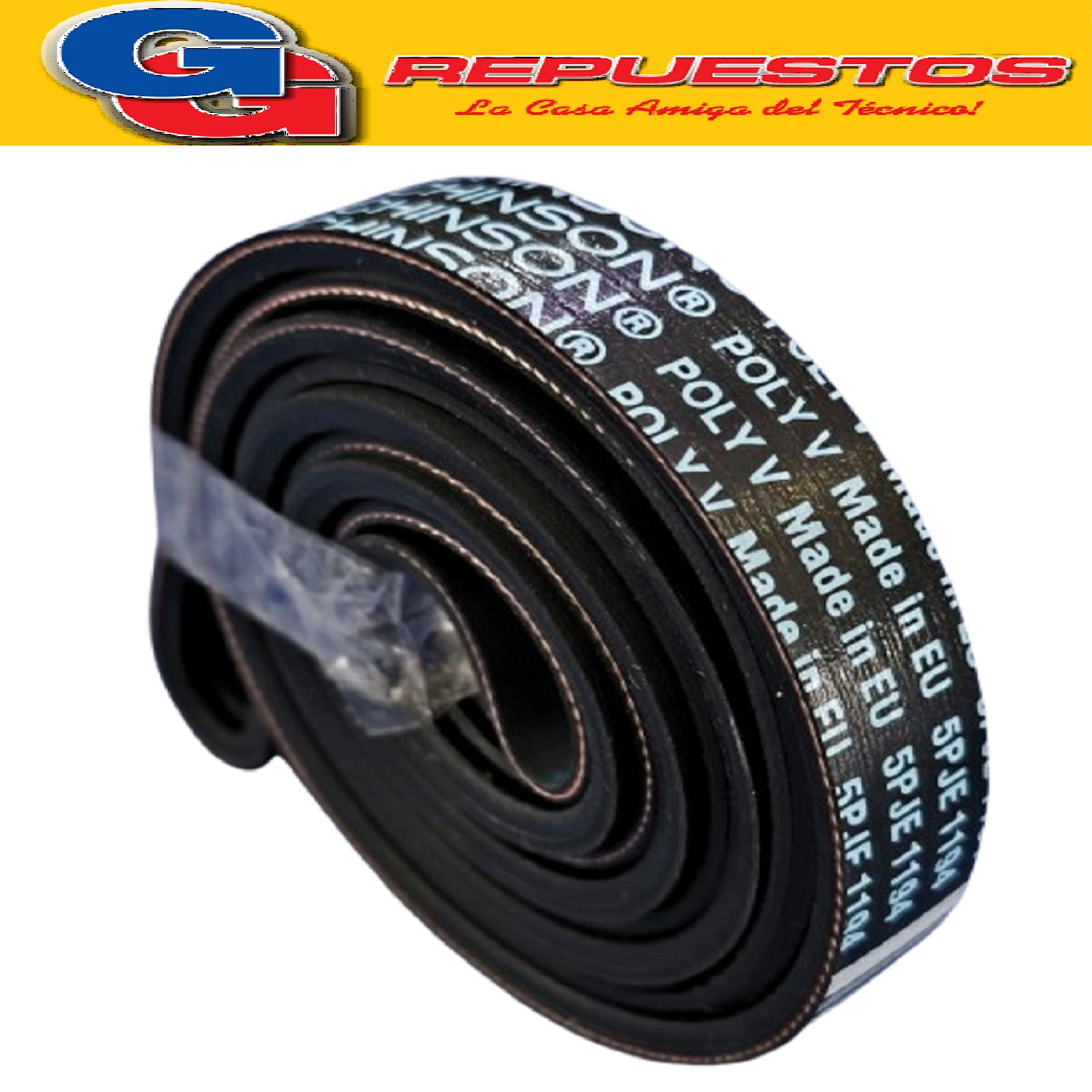 CORREA POLY V EL 5PJ - 1194 HUTCHINSON ELASTICA
AQ7L05UAG - ARM7F125AG/ARCADIA-ARXXF125FR/ARWMF520PUK.RA-WMF540PUK.RA-WMF720GUK.RA/PUK