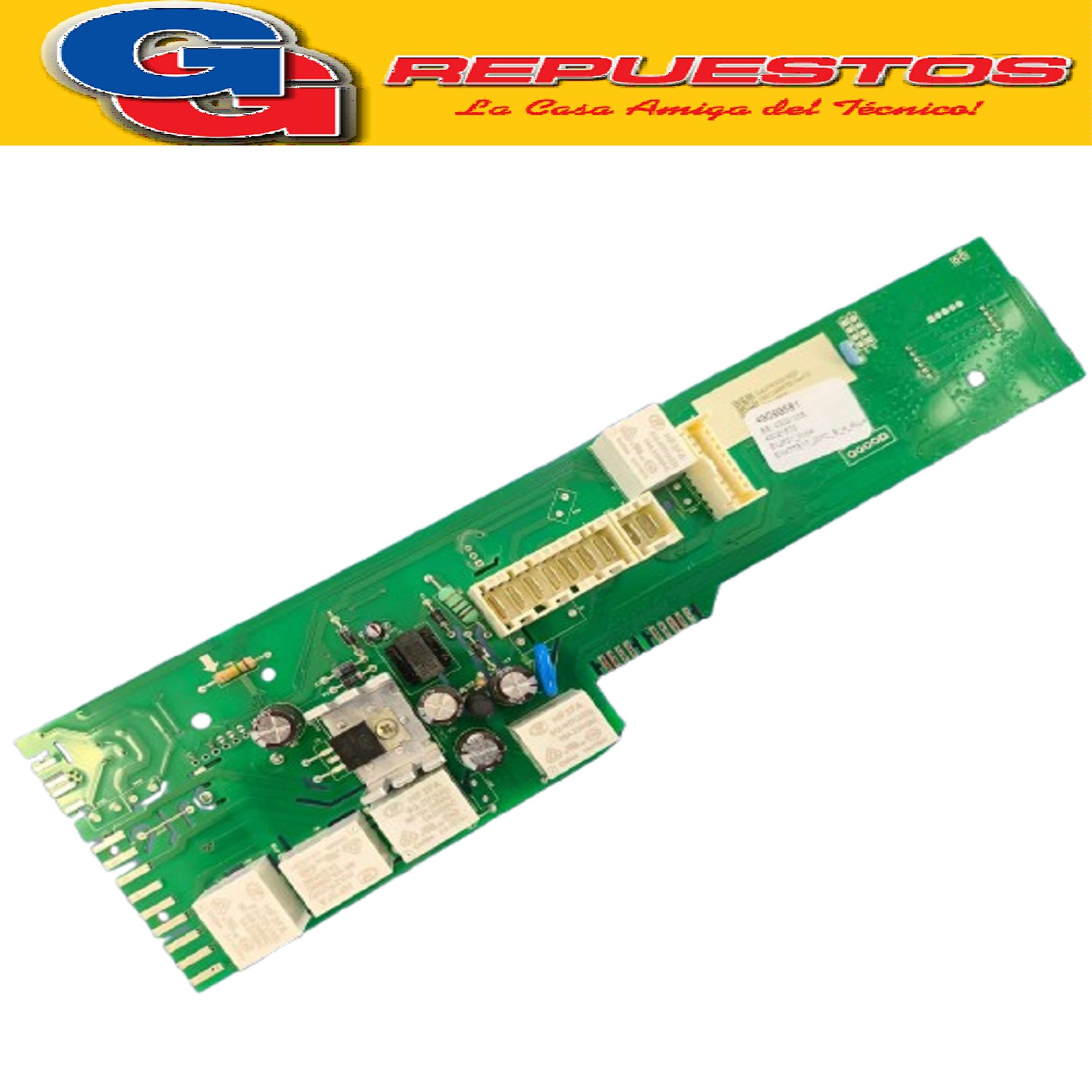 PLACA ELECTRONICA CANDY VITA SMART CVST610T 1er SERIE 1000RP M CARGA SUPERIOR (UNIPLACA ORIGINAL) 49099581 (CANDY GIAS) TARJETA ELECTRONICA NFC PROGRAMADA serie31008340_fin 1908 / Eeprom FILE NFC 43021205
43021573 (CANDY GIAS)