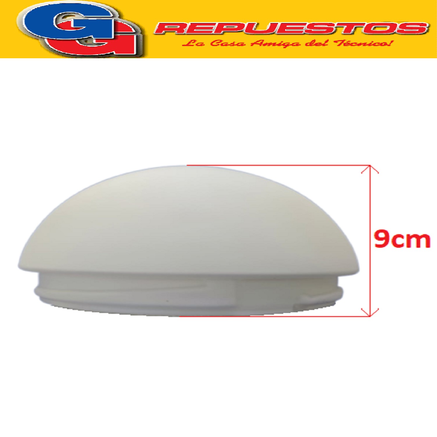 TULIPA DE VIDRIO PARA VENTILADOR DE TECHO LILIANA 300-W COMP ATIBLE CON LOS MODELOS VTHM315R / VTHM315R