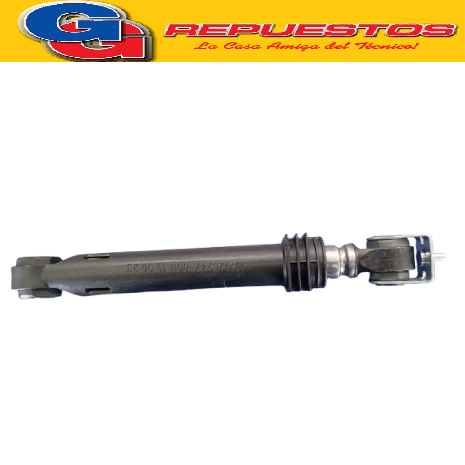 AMORTIGUADOR 80N PARA LAVARROPAS DREAN EXCELLENT BLUE 6.06 - 6.08- 6.09-7.09-7.10- , NEXT 6.06-6.08-6.09-7.09-7.10-, LAVARROPAS  JAMES, LAVAURORA 6209-6206-7206-7209-6406-6506-, ELECTROLUX ELAF08W, WHIRLPOOL WFE61-WFE71, CANDY, COVENTRY 515 , PATRICK MABE 701026247