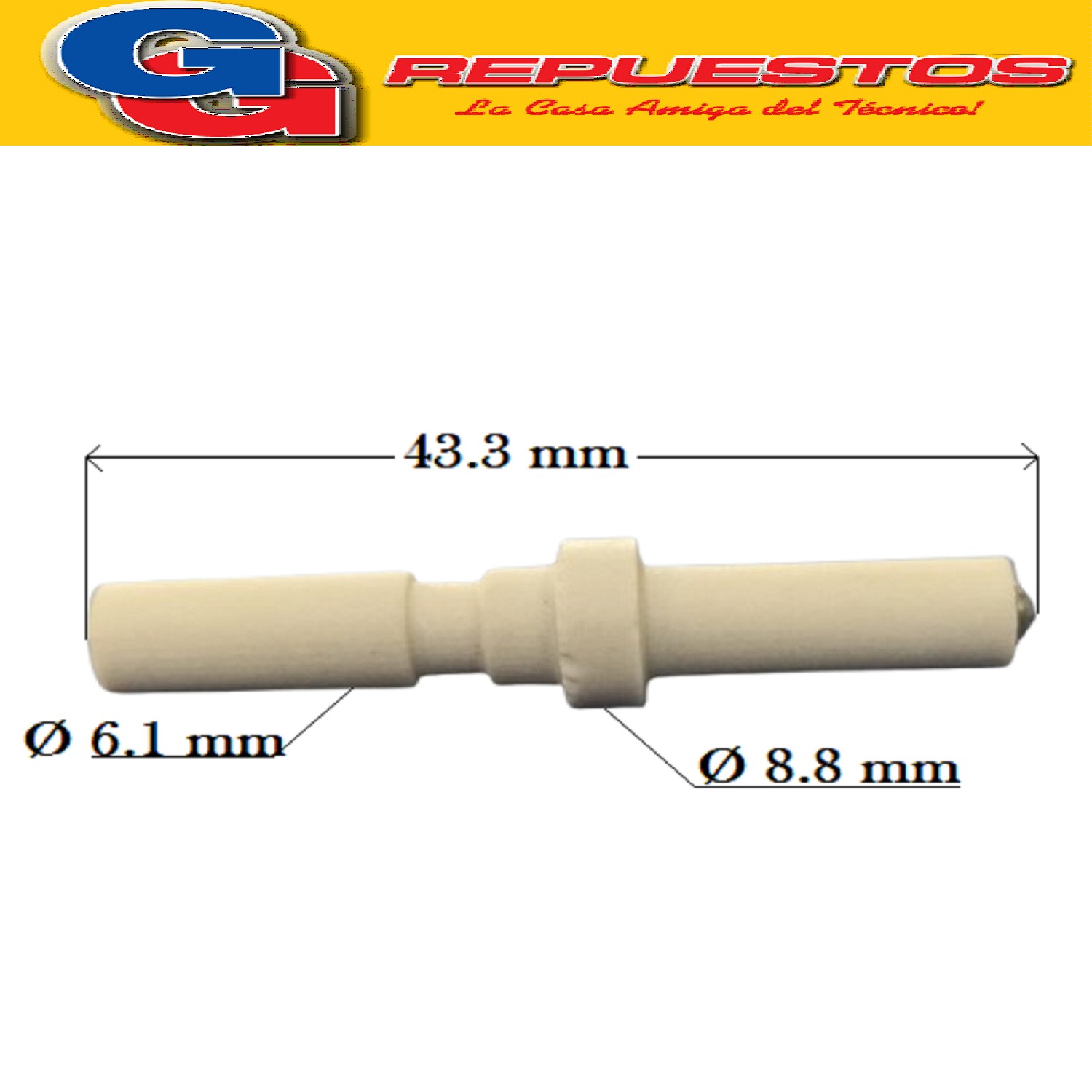 BUJIA COCINA E-91 CON CLIP DE SUJECION
