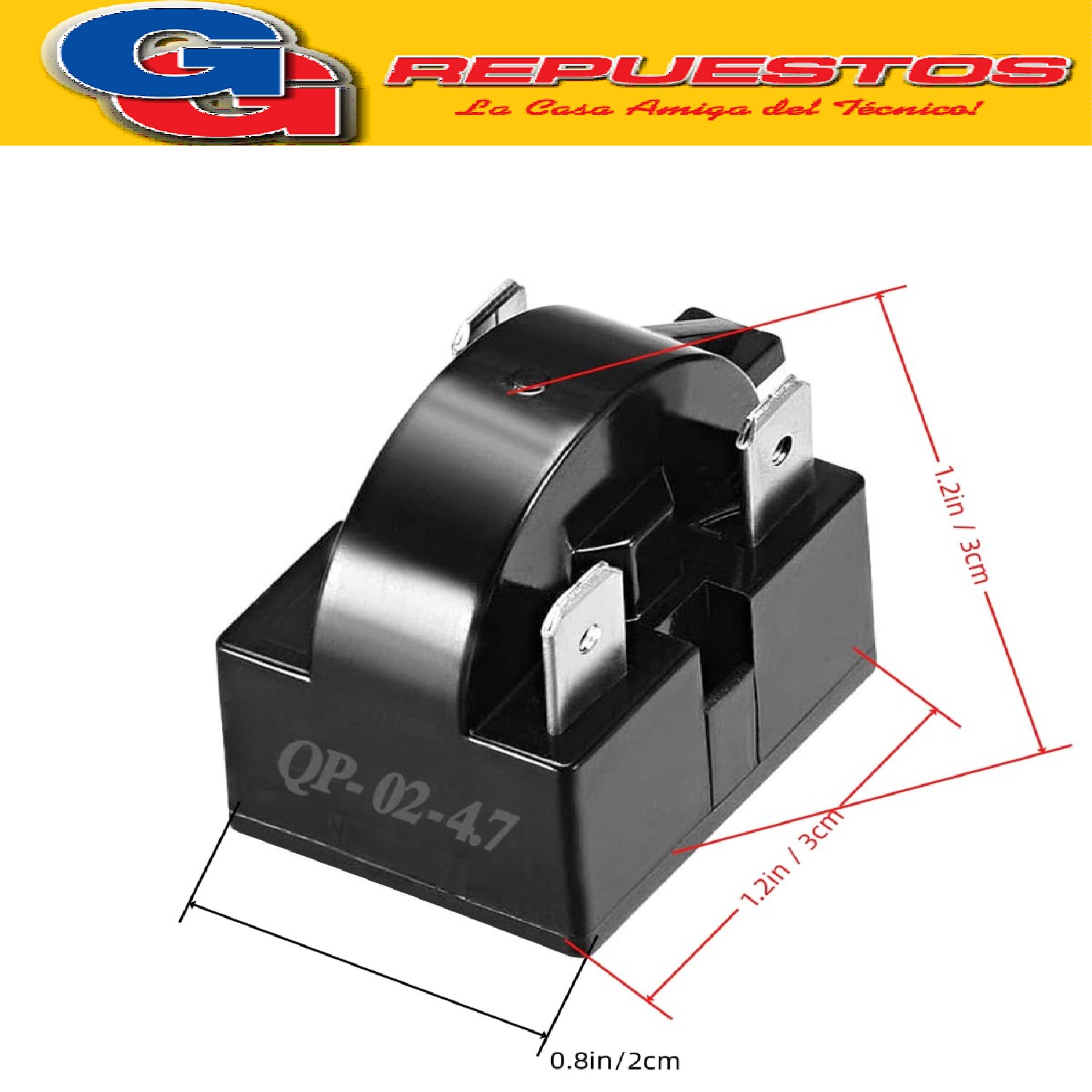RELAY PTC 3 CONTACTO