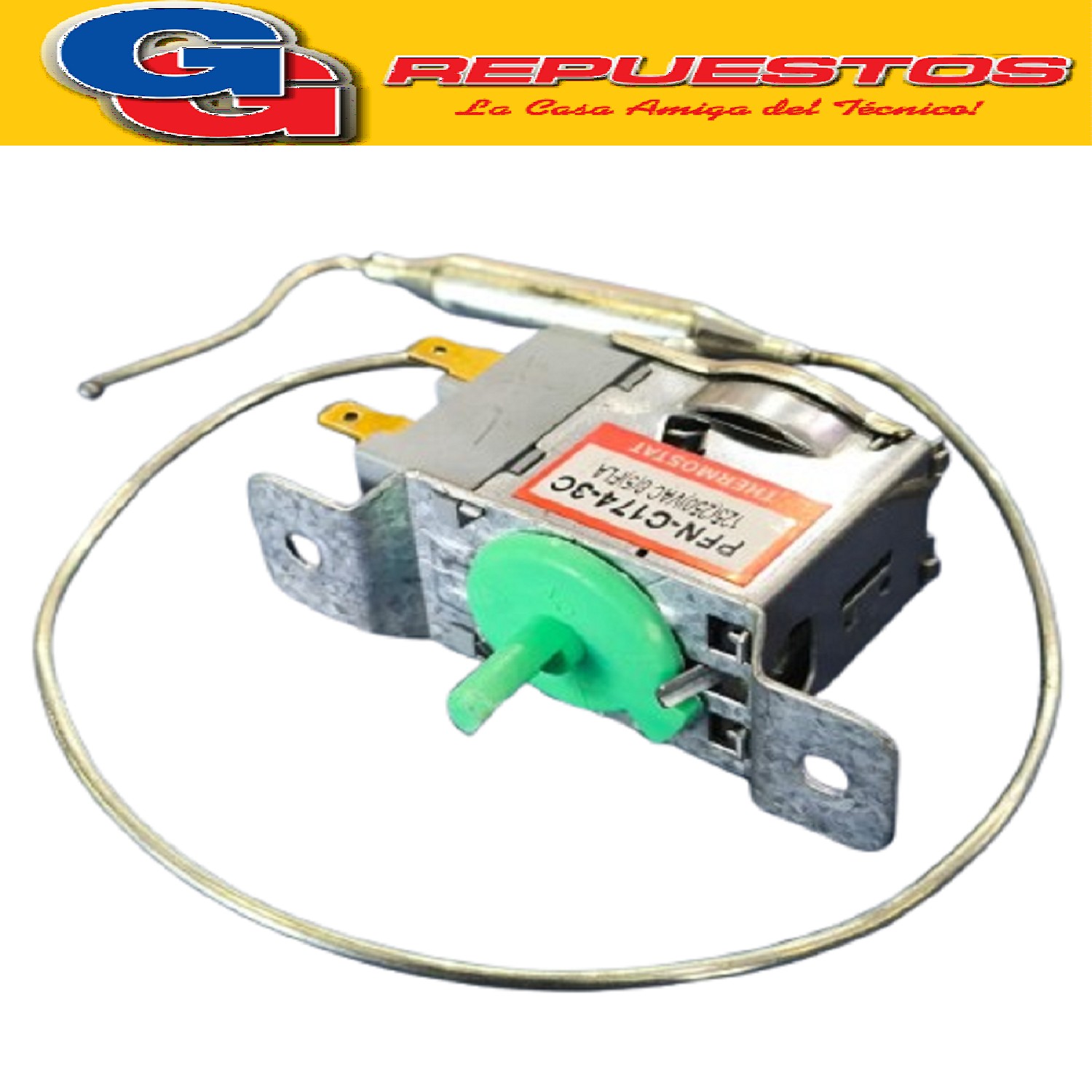 TERMOSTATO AUTOMATICO HELADERA NO FROST SAMSUNG NF PNF-C174- 3C 250V PFN-174S-03E 2 CONTACTOS PFNC174S03E
SAMSUNG TERMOSTATO SAMSUNG NF PFNC174S3C