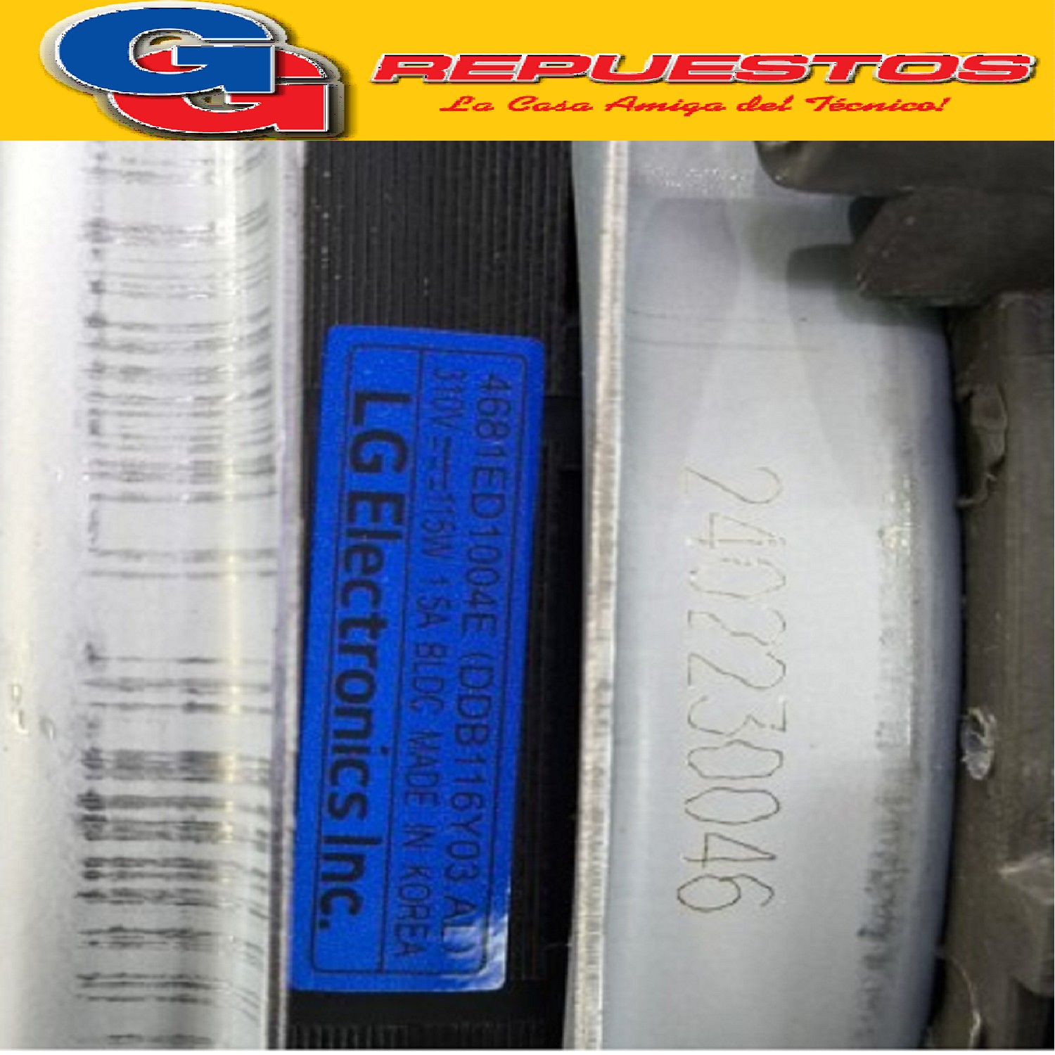 BOMBA RECIRCULACION COMPLETO LAVAVAJILLA LG LD1453 - LD1452  ABT72909202