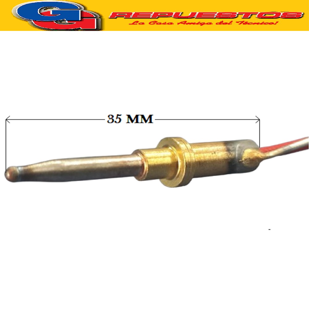 TERMOCUPLA COAXIAL COCINA 400 MM PARA ESCORIAL