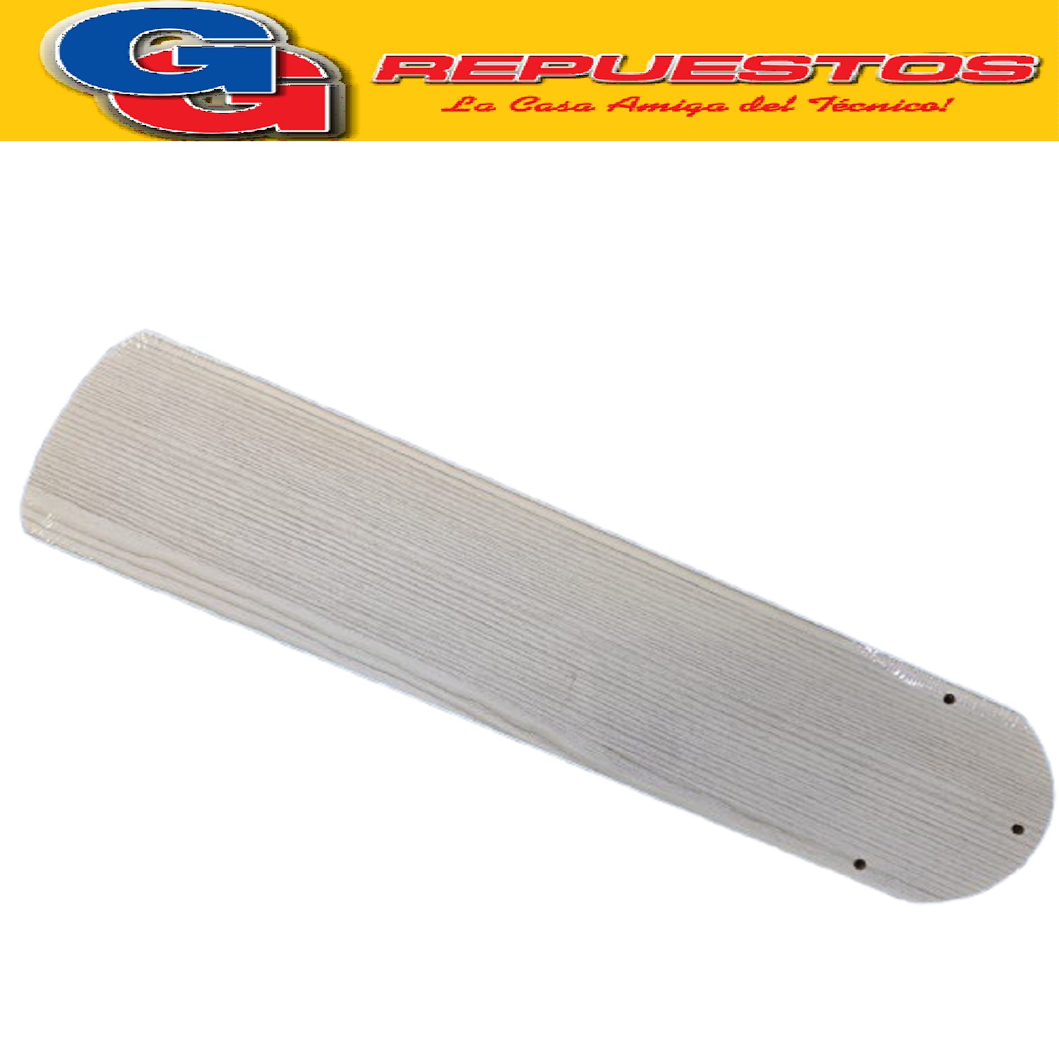 PALA DE MADERA BLANCO VINTAGE/NEGRO LISO VTHM415-S PARA VENT ILADOR DE TECHO LILIANA COMPATIBLE CON LOS MODELOS VTHM415 / VTHM415R / VTHM415 / VTHM415R 
VIENE X5 PALAS Insumo compuesto x 5 unidades (DE UN LADO BLANCO Y DEL OTRO NEGRO) HELICE
