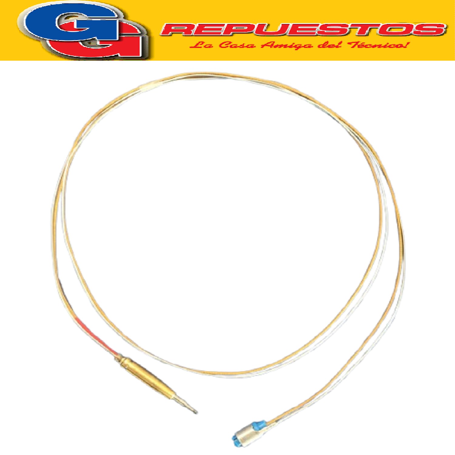 TERMOCUPLA COAXIAL COCINA  1200 MM PIN LISA