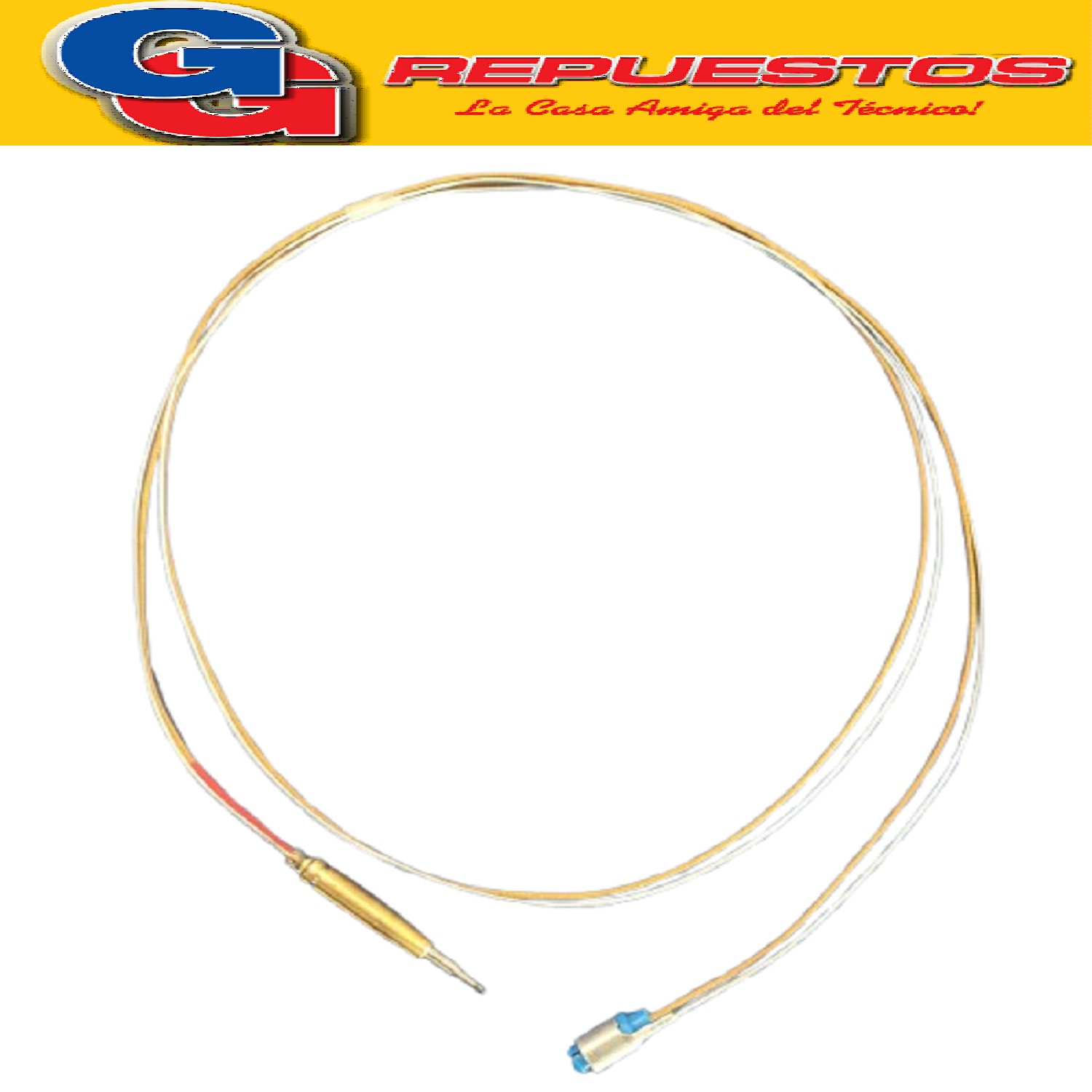 TERMOCUPLA COAXIAL COCINA  1200 MM PIN LISA