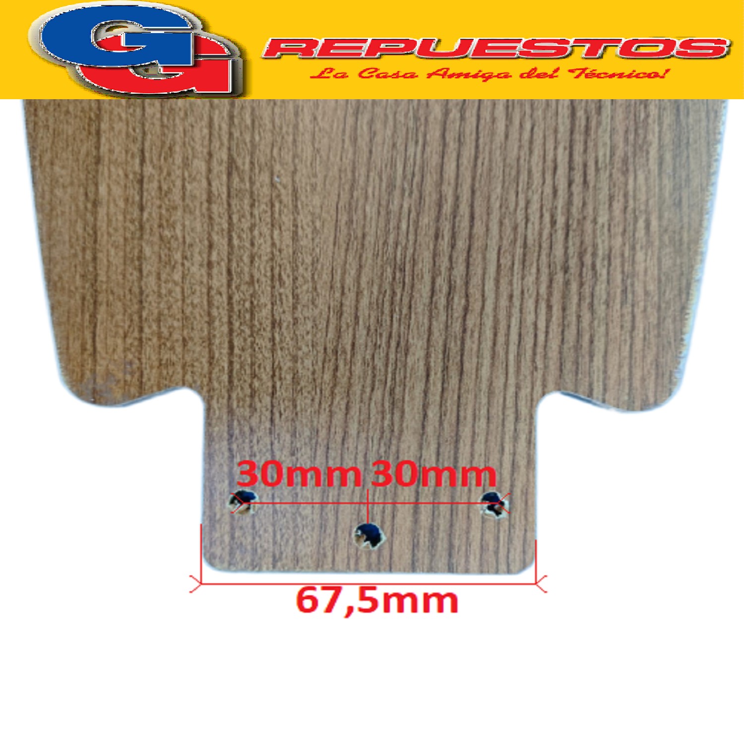 PALA DE MADERA CEREZO / ROBLE DAKAR PARA VENTILADOR DE TECHO LILIANA COMPATIBLE CON LOS MODELOS VTHM315R / VTHM315R X5 UNIDADES