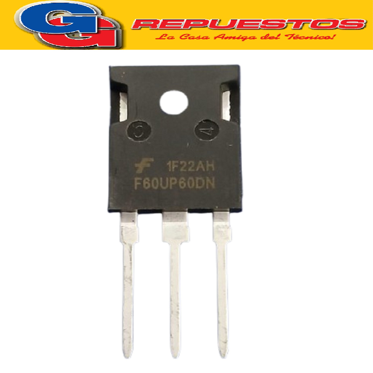 F60UP60DN DIODO ULTRA FAST 60A 600V (3P)F60UP60DN