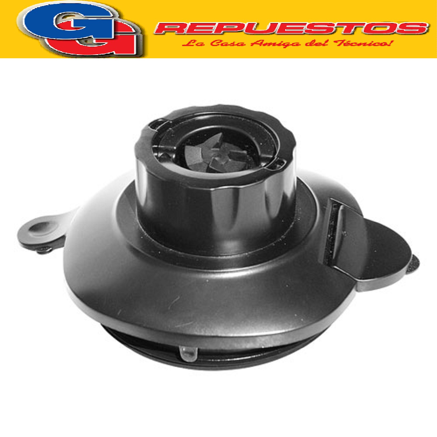CONJUNTO CARDAN TAPA PARA PICADOR LILIANA MIXAPIC COMPATIBLE CON LOS MODELOS AM911 / AM312 COLOR NEGRO