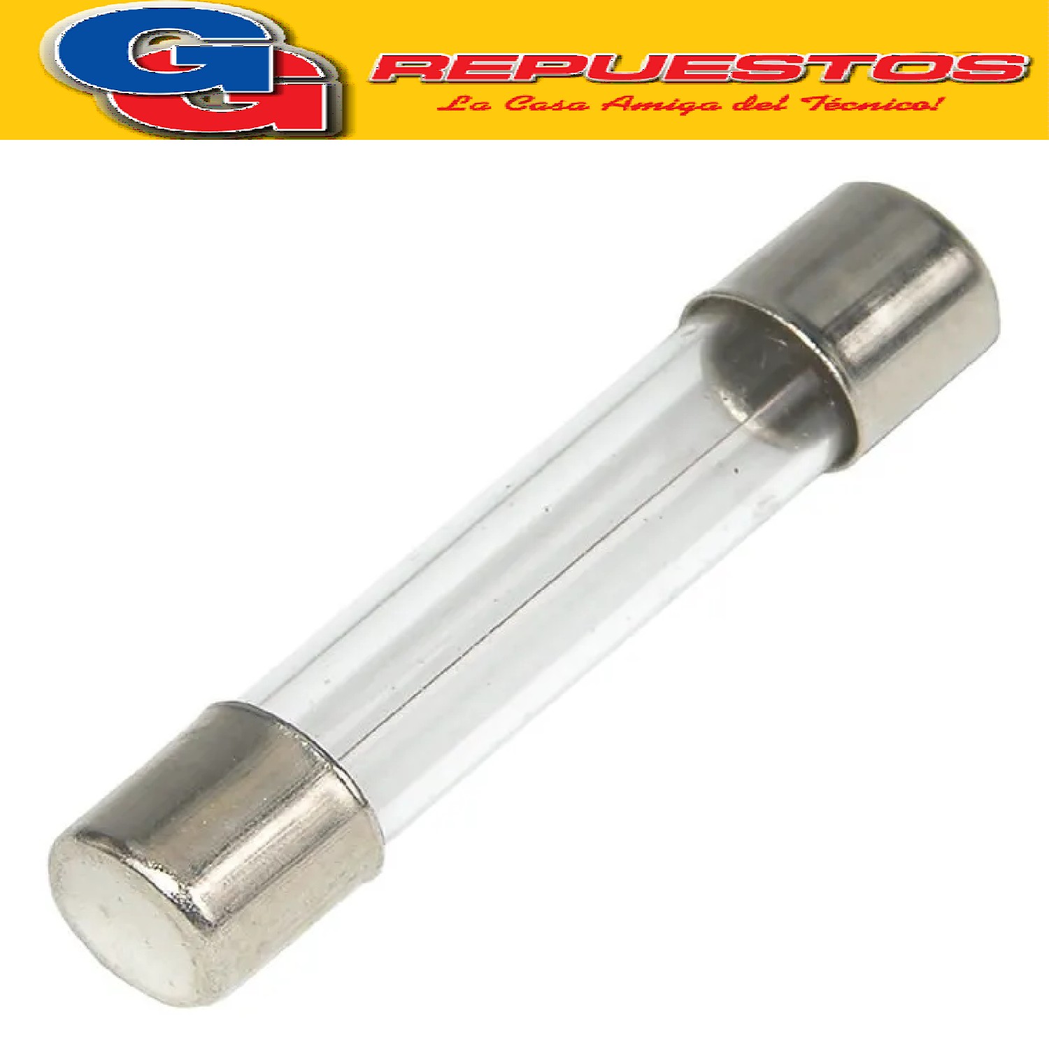 FUSIBLE DE VIDRIO 6X30 250V 15A