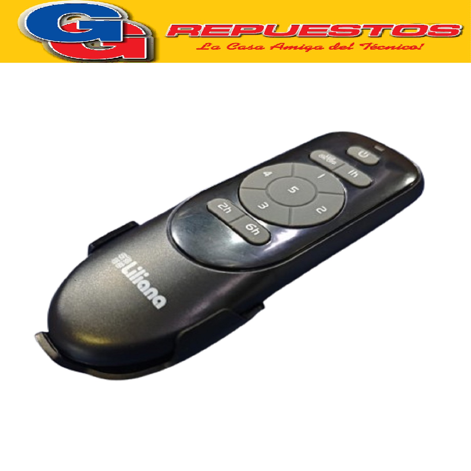 CONTROL REMOTO PARA VENTILADOR DE TECHO LILIANA COMPATIBLE C ON LOS MODELOS VTHM415R / VTHM415R CON RECEPTOR/CONTROLADOR