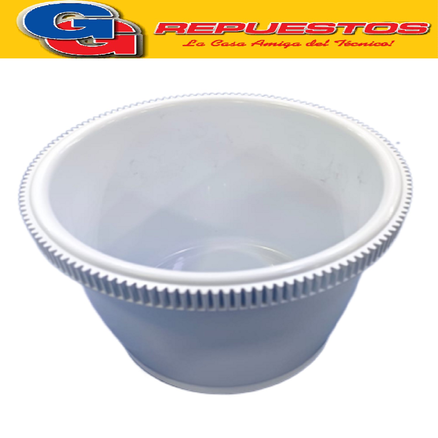 BOWL BLANCO DE BATIDORA PLANETARIA GIRAMIX COMPATIBLE CON LOS MODELOS AB102 / MX1003-AR / SMA10 BOLS