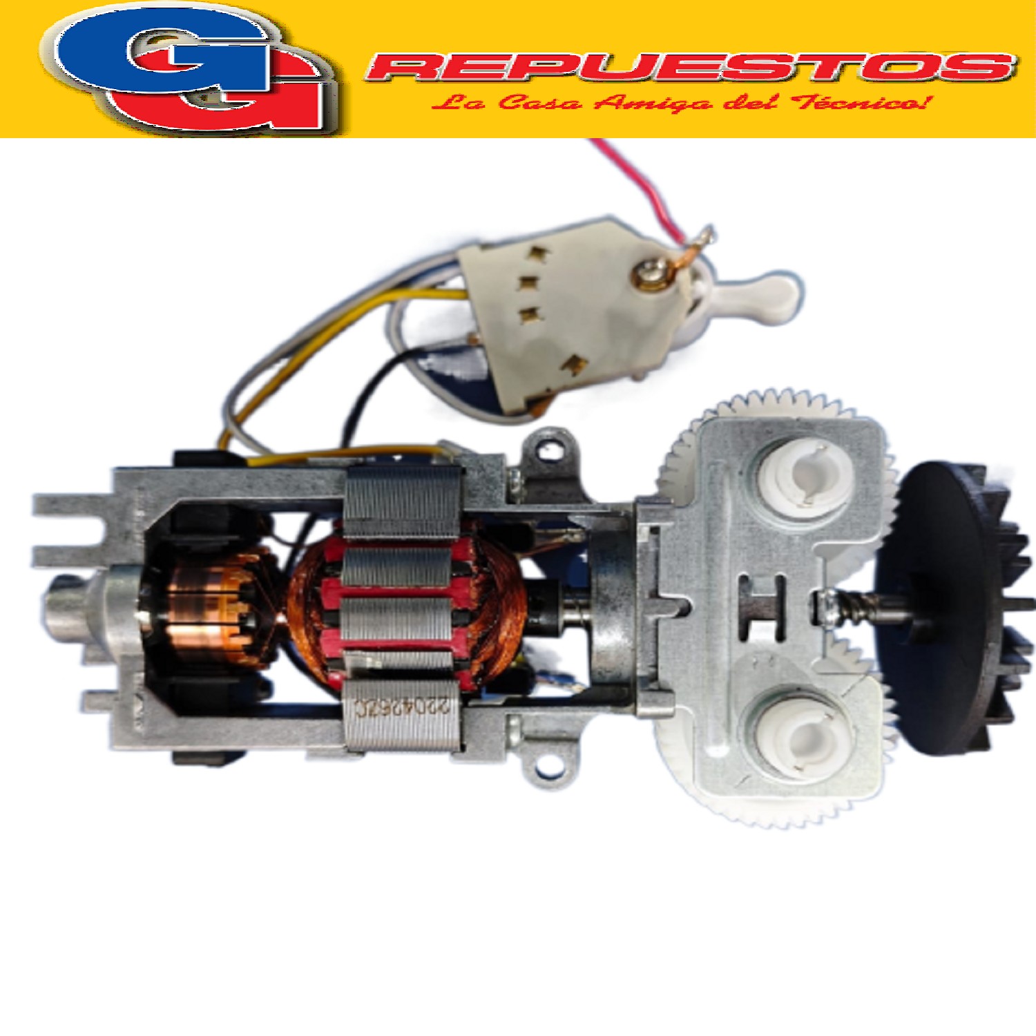 MOTOR BATIDORA OPTIMIZADA LILIANA PARA MODELO AB100 220V 50- 60Hz MODELO DE MOTOR: ZAB4740