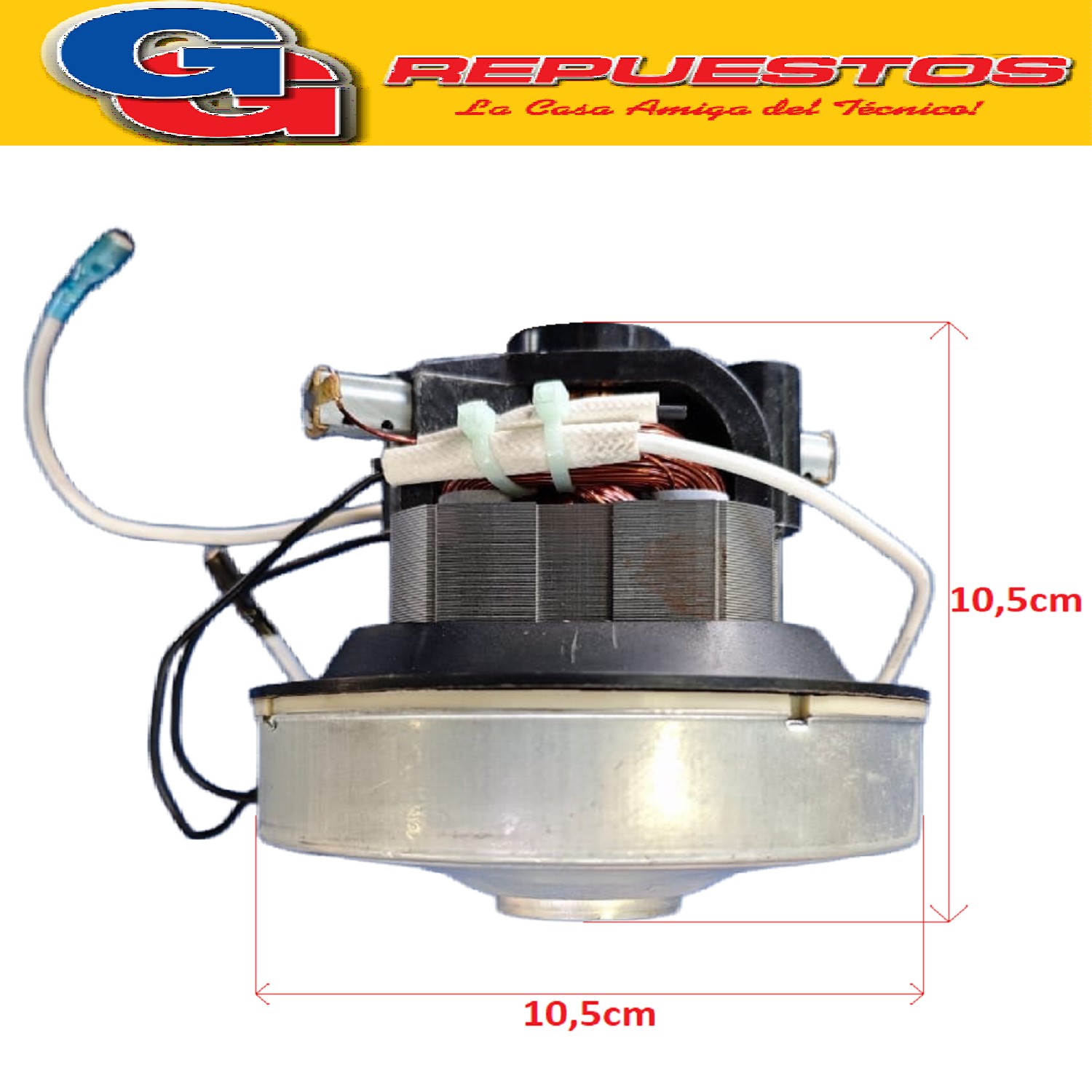 MOTOR 1200W PARA ASPIRADORA LILIANA COMPATIBLE CON LOS MODELOS LA130 / LA756