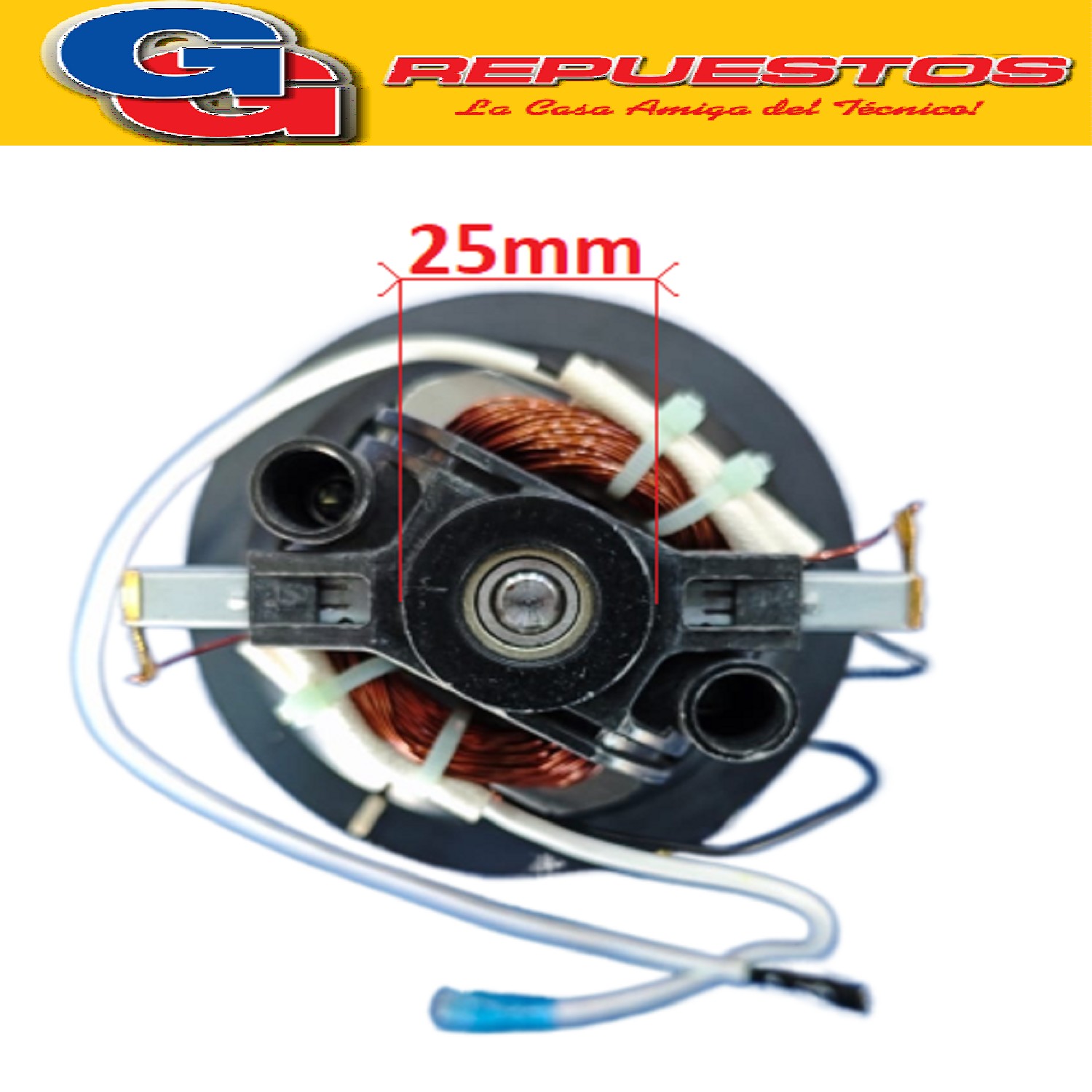 MOTOR 1200W PARA ASPIRADORA LILIANA COMPATIBLE CON LOS MODELOS LA130 / LA756