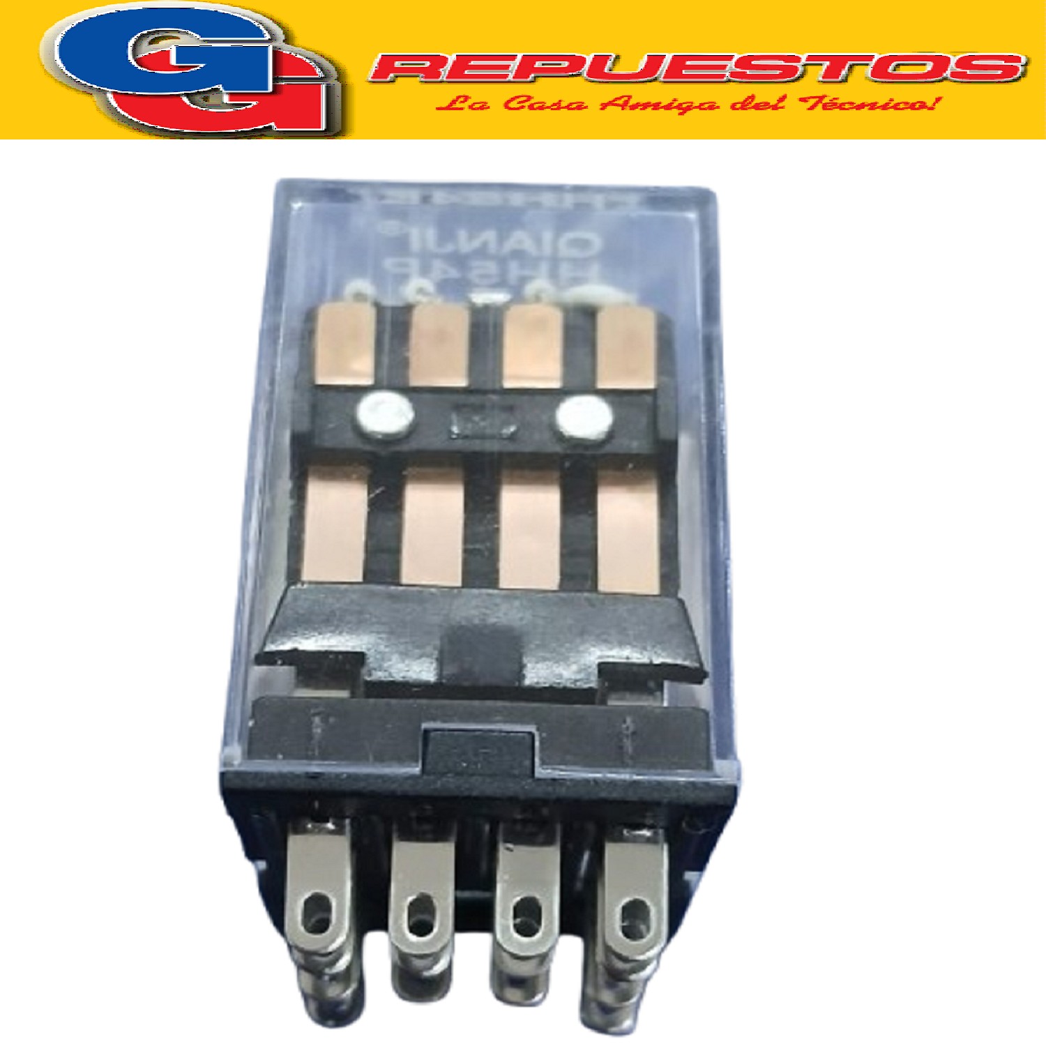RELE BOBINA CORRIENTE CONTINUA 24VDC 5A 250V 4 INV