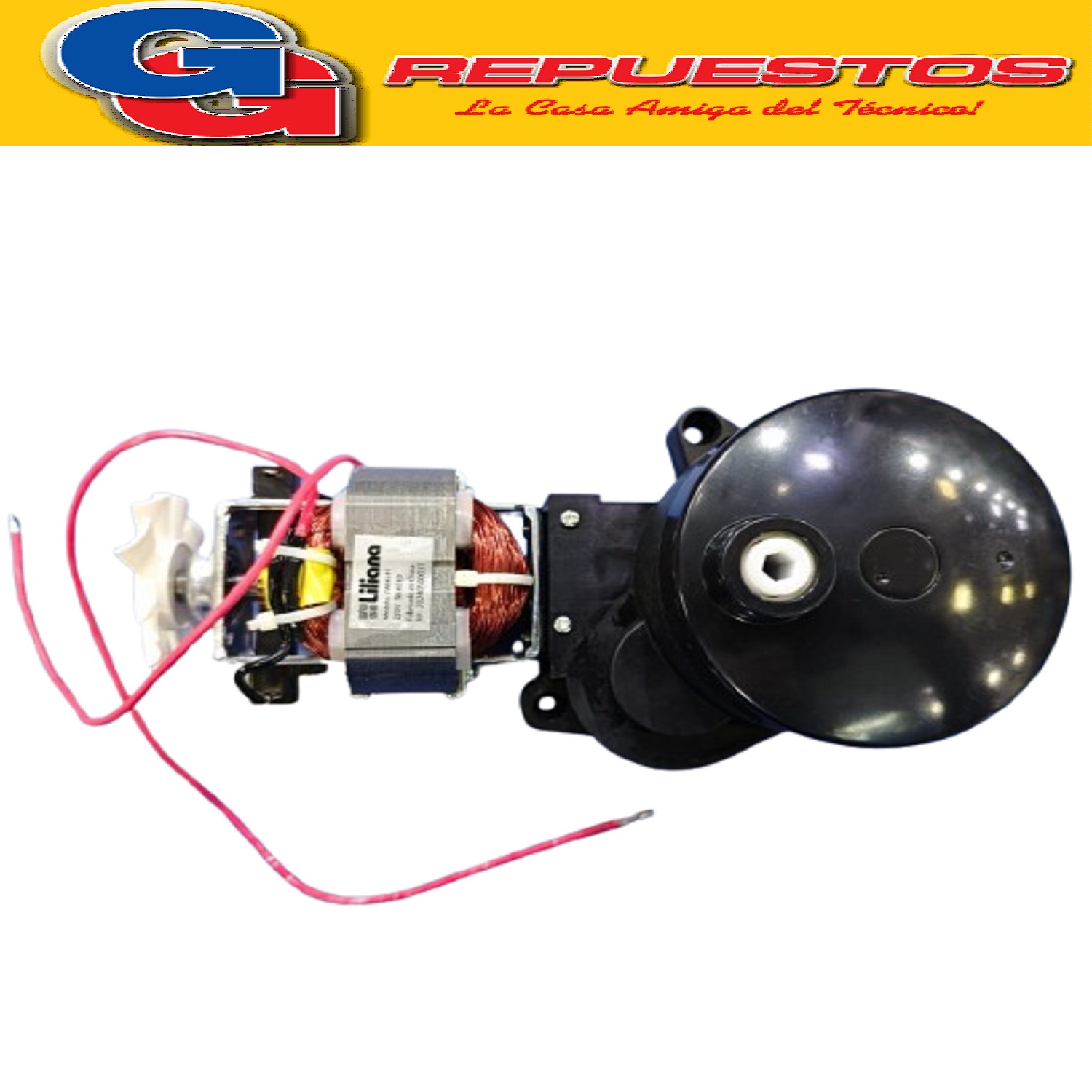 MOTOR Y CAJA DE ENGRANAJES PARA BATIDORA PLANETARIA LILIANA  COMPATIBLE CON EL MODELO AB909 MODELO DE MOTOR ZAB4541 220V 50-60Hz ZZAB4541