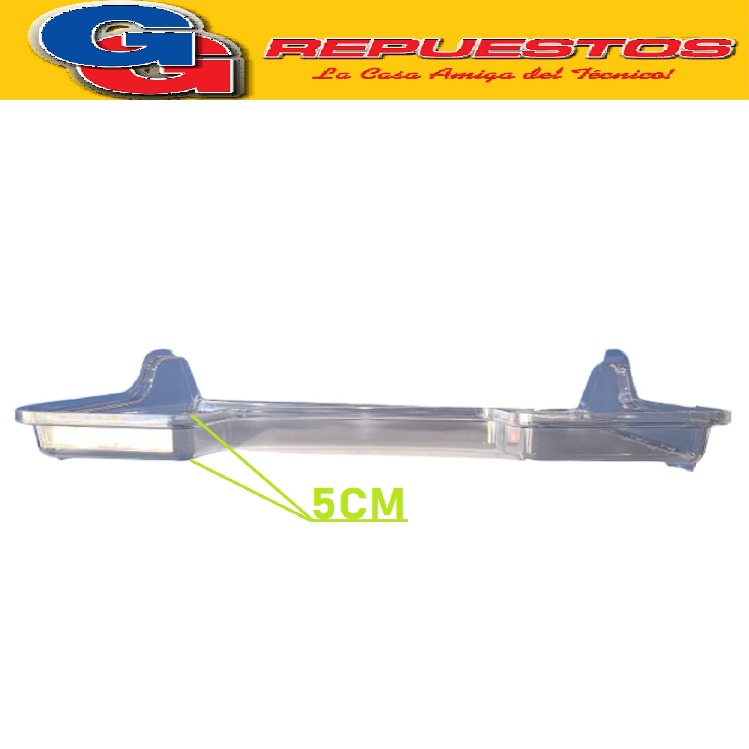 BANDEJA / ESTANTE SUPERIOR PARA HELADERA WHIRLPOOL WRM39D1 - WRM39D2-WRM39K2-WRM39X1-WRM42D1-WRM42D2-
WRM42K2-WRM42X1 (REJILLA REFRIGERADOR ORIGINAL)
MEDIDAS: 50CM X 38CM X 11CM
MEDIDAS: 500MM X 380MM X 110MM