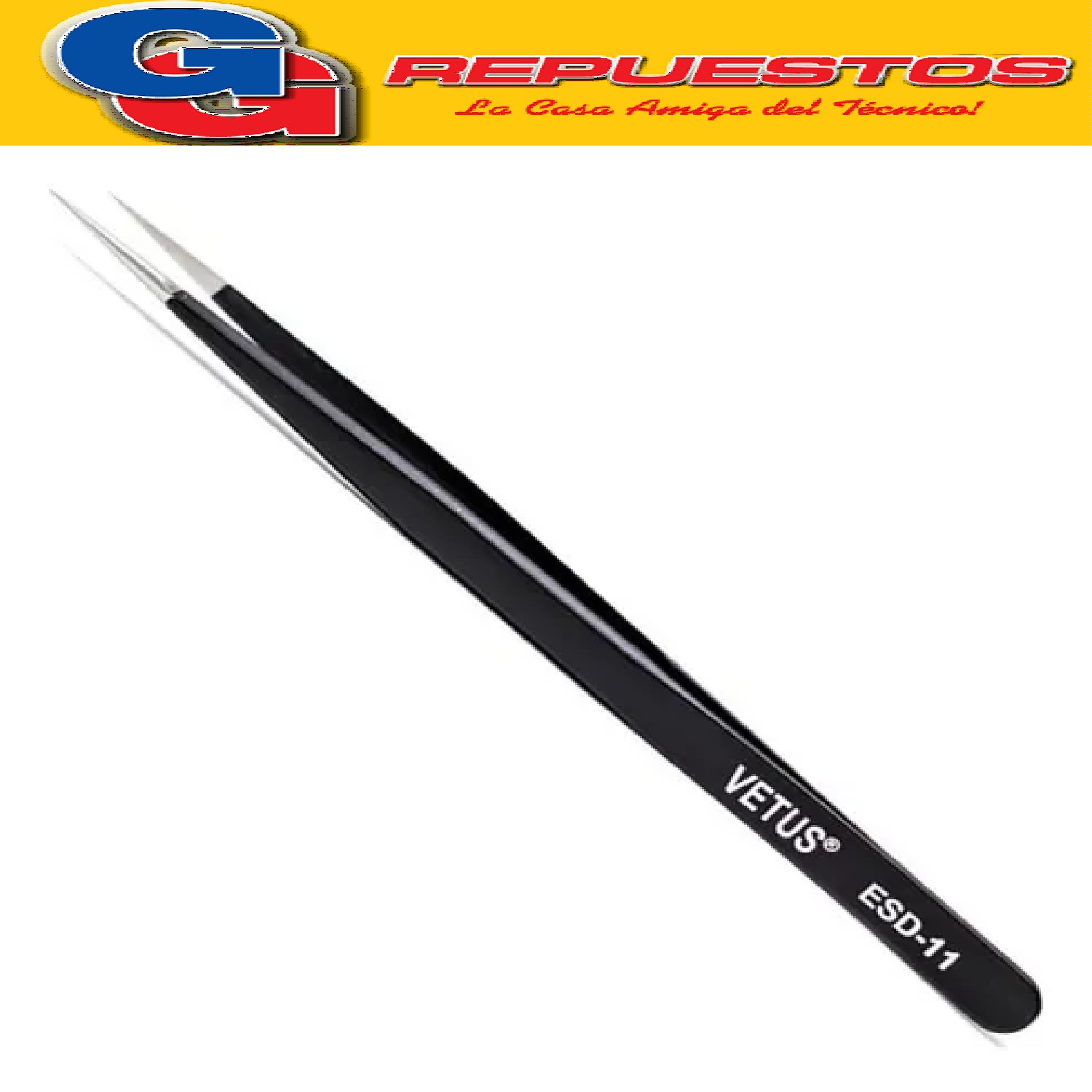 BRUSELA PINZA DE PRECISION  PARA ELECTRONICA CELULARES  Esd-11