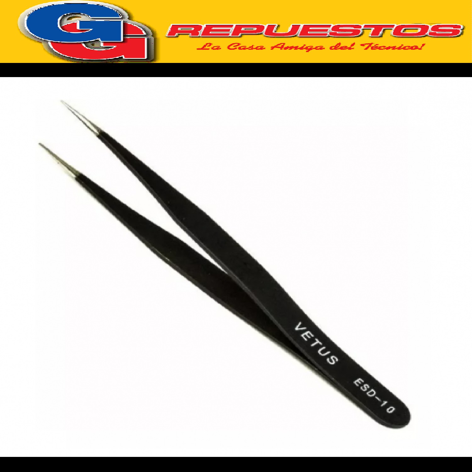 BRUSELA PINZA DE PRECISION  PARA ELECTRONICA CELULARES   Esd-10