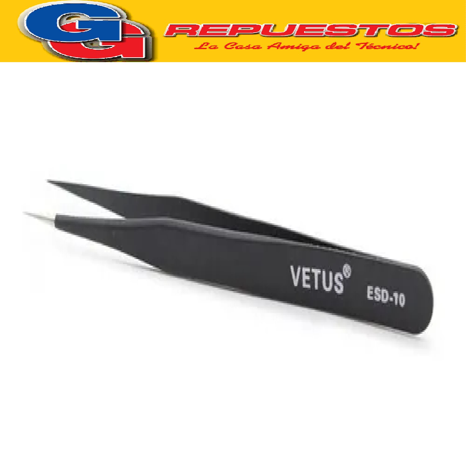 BRUSELA PINZA DE PRECISION  PARA ELECTRONICA CELULARES   Esd-10
