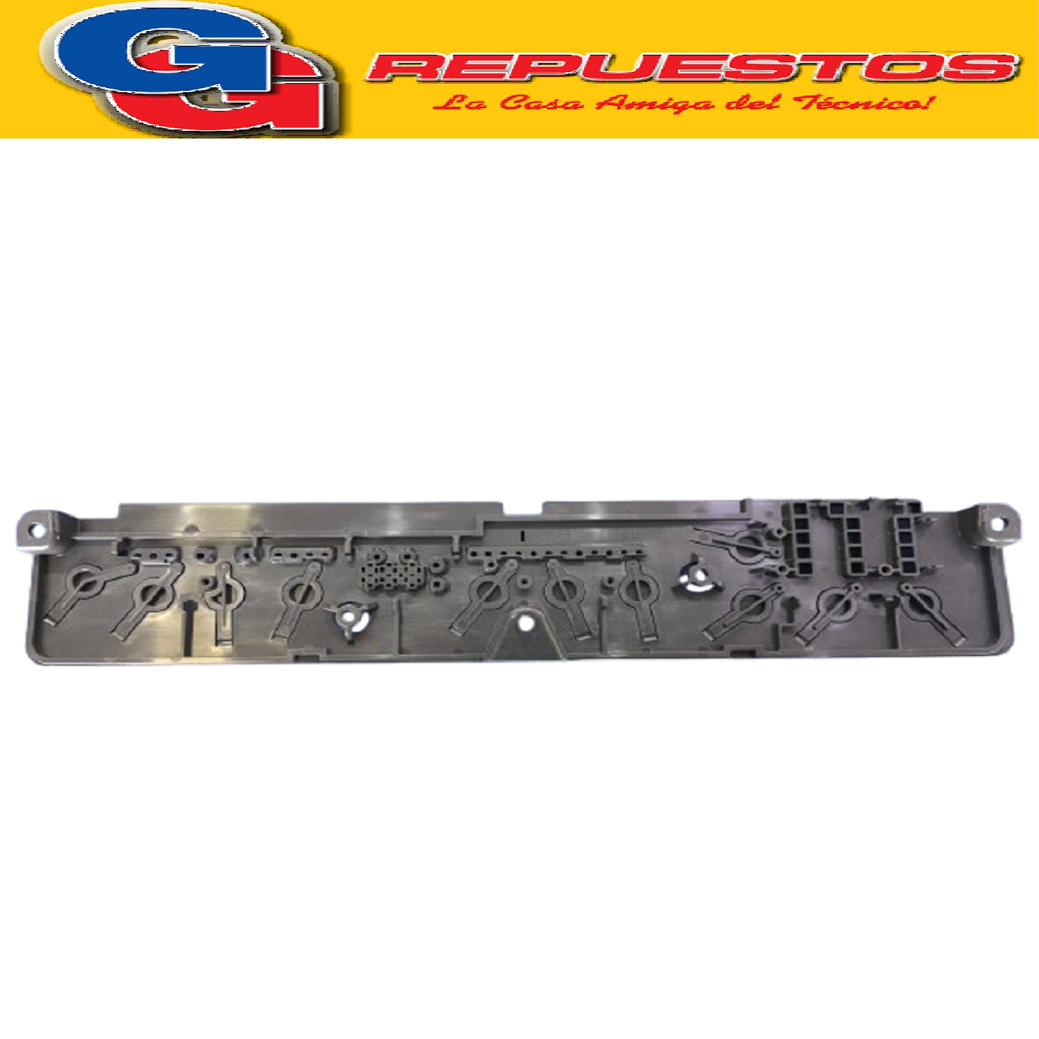 SUPLEMENTO PROLONGADOR  PARA BOTONES DE PLAQUETA  LAVARROPAS WHIRLPOOL DE 11 KG WW11BLBZWA-WW11BTBZWA-WW11BTAZKT (BASE PLASTICA BOTONERA PARA PLAQUETA)
W11487572 (WHIRLPOOL) CONSOLA IMPELLER WHP (PS) WW11BT/BL (11 BOTONES)