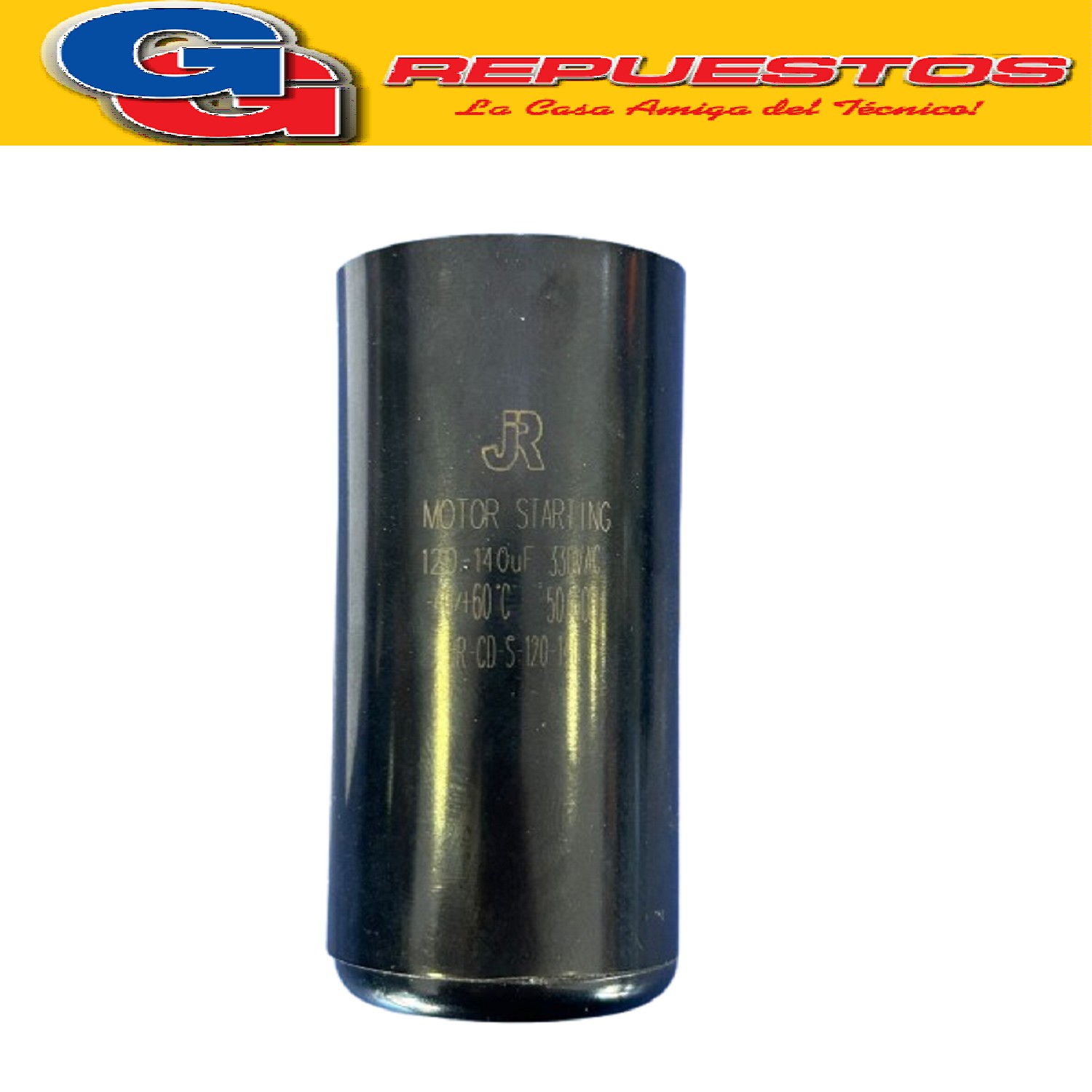 CAPACITOR DE ARRANQUE 120-140 UF 330V. (*)