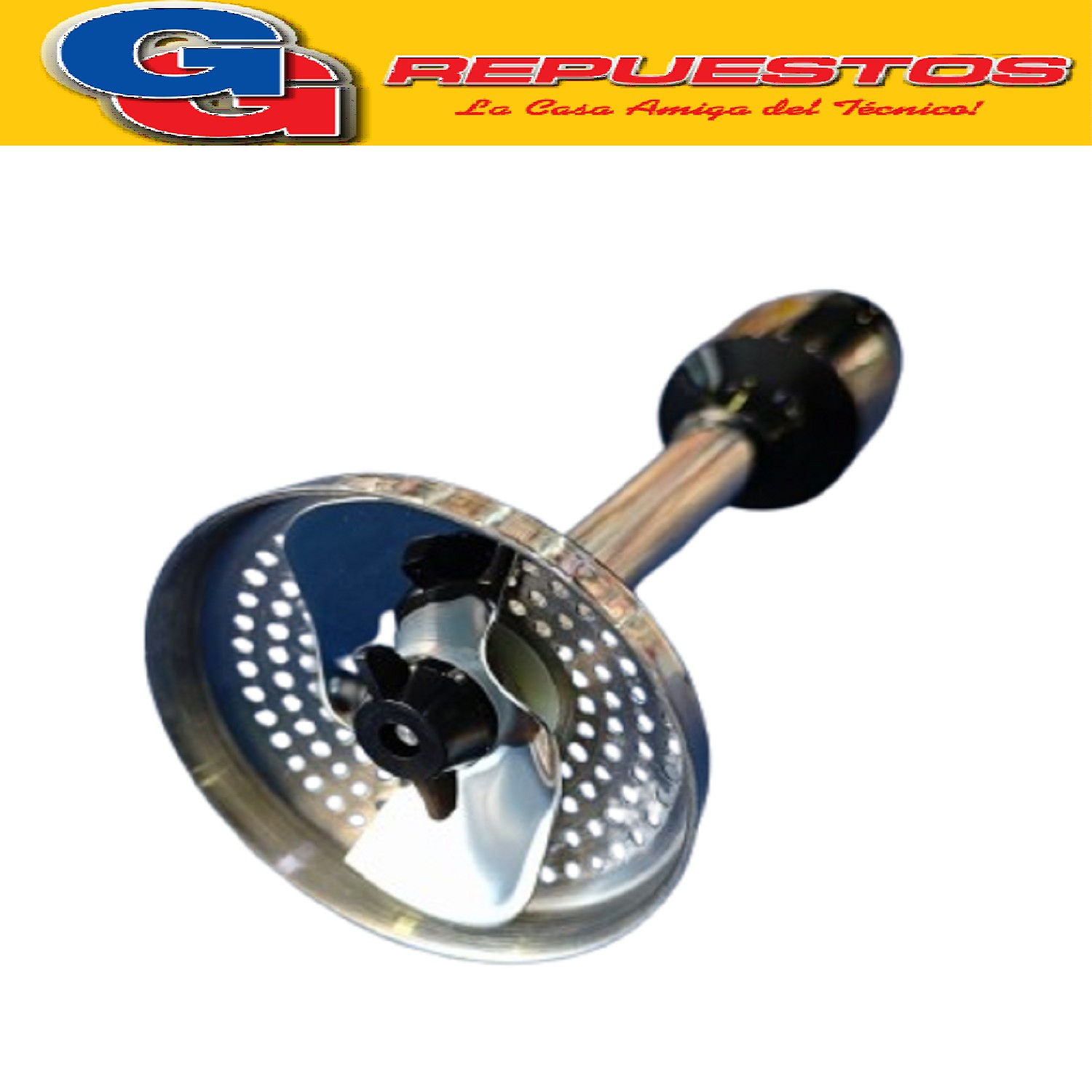 ACCESORIO PISAPAPA METALICO NEGRO PARA MULTIPROCESADORA MIXER MINIPIMER LILIANA COMPATIBLE CON LOS MODELOS AM469 / AH730