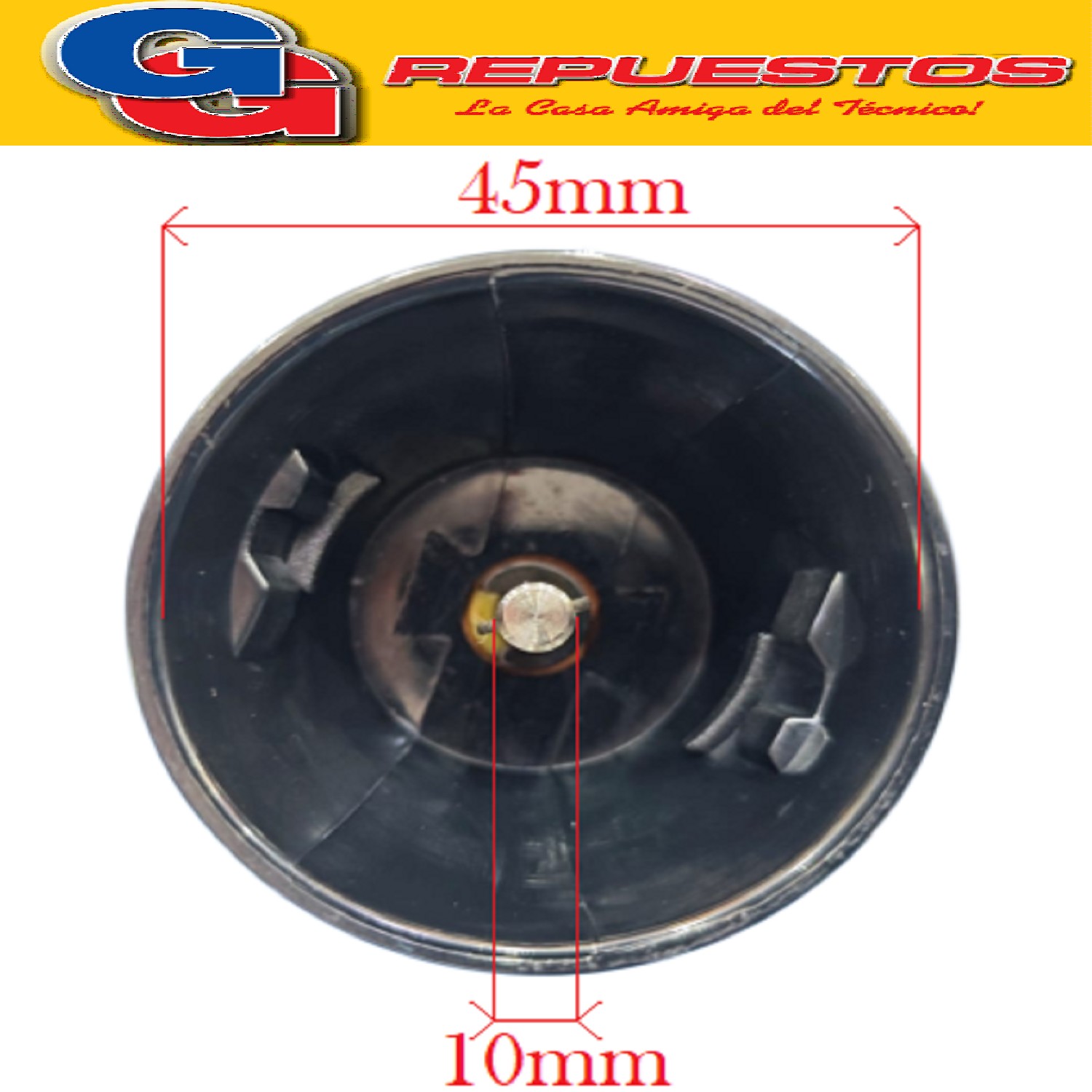 ACCESORIO PISAPAPA METALICO NEGRO PARA MULTIPROCESADORA MIXER MINIPIMER LILIANA COMPATIBLE CON LOS MODELOS AM469 / AH730