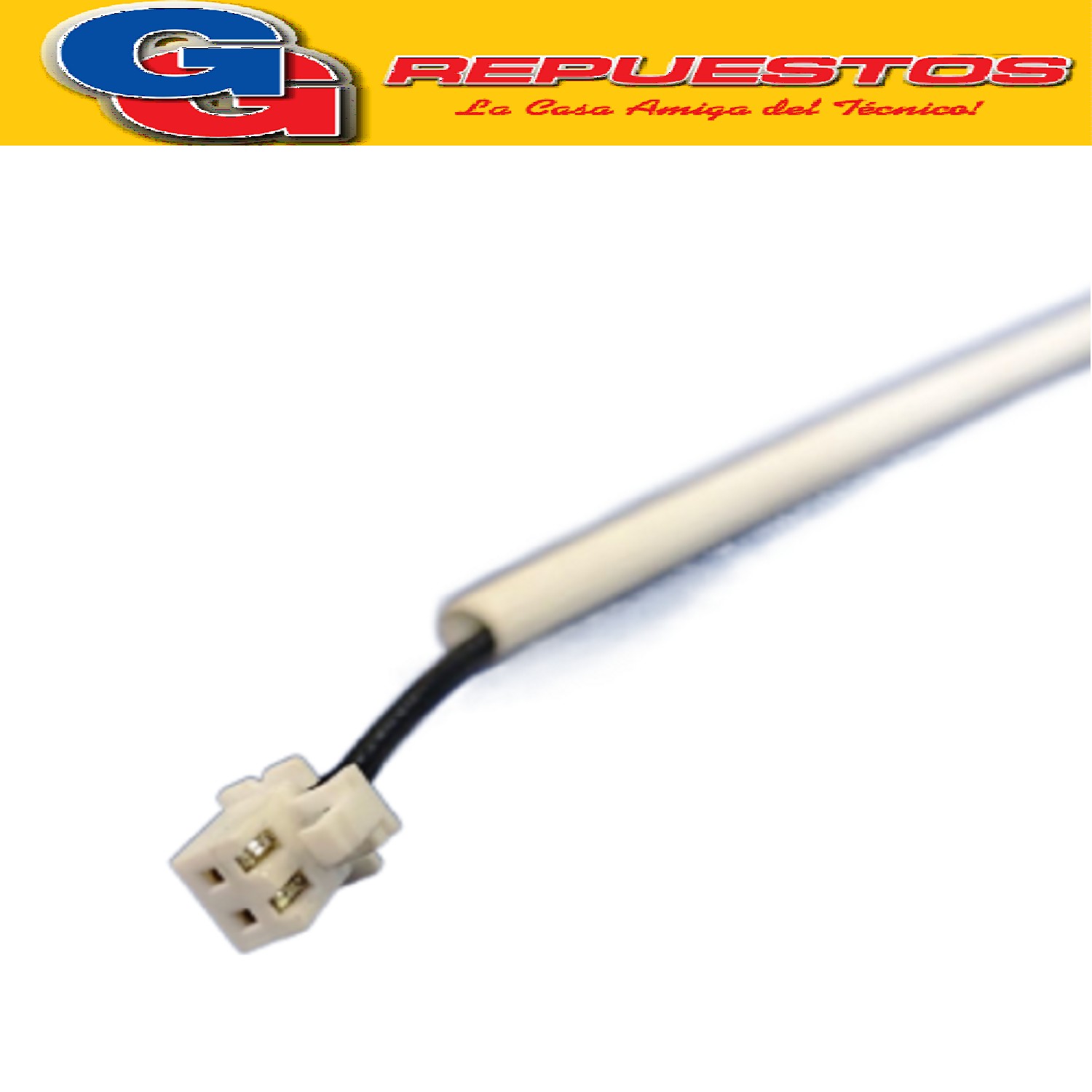 SENSOR DE TEMPERATURA TERMOCUPLA PARA HORNO ELECTRICO  LILIANA COMPATIBLE CON LOS MODELOS AO935 / AO950 / AO952 / AO152 LARGO TOTAL 39CM RESISTENCIA NTC DE 120K A TEMPERATURA AMBIENTE