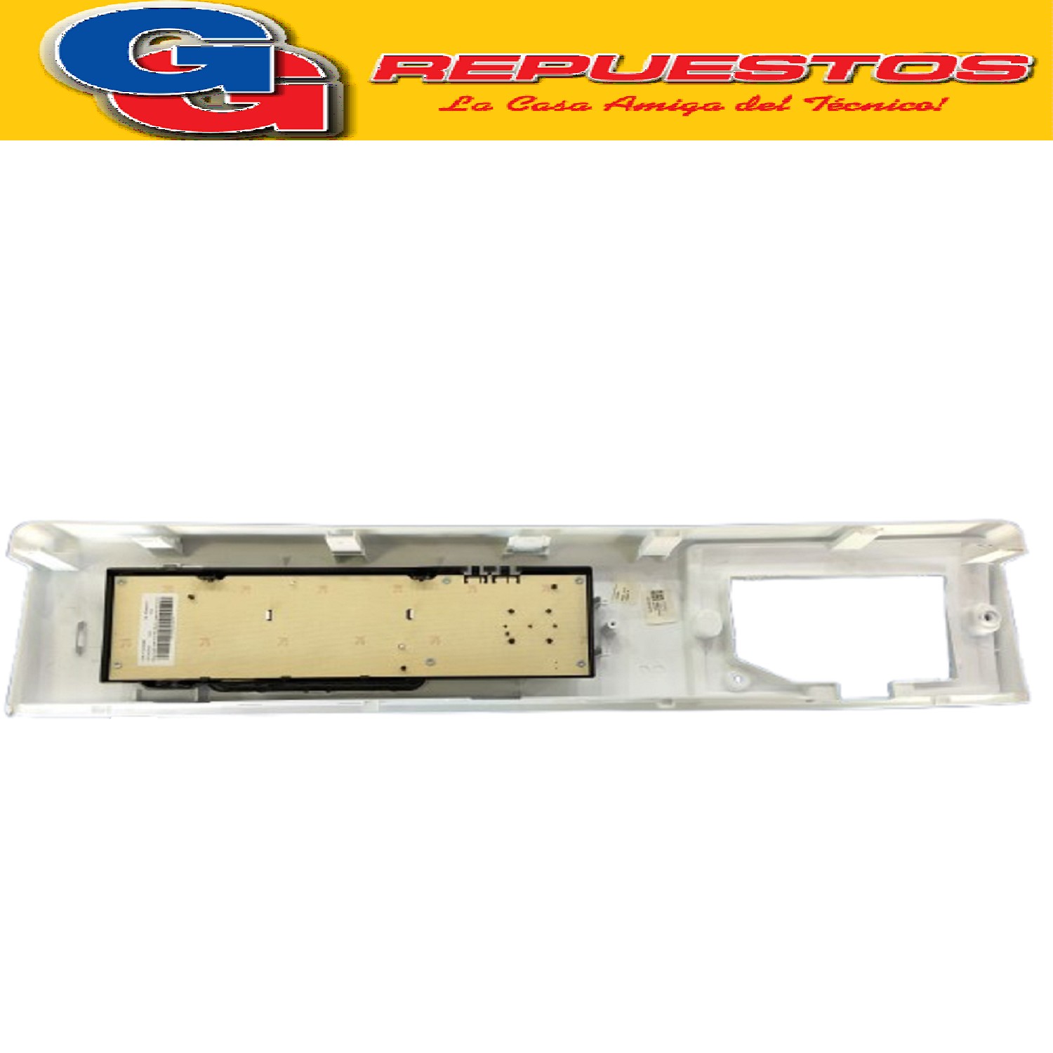 PANEL COMANDO CON PLAQUETA LAVASECARROPAS PARA WHIRLPOOL 9KG WNQ90AB