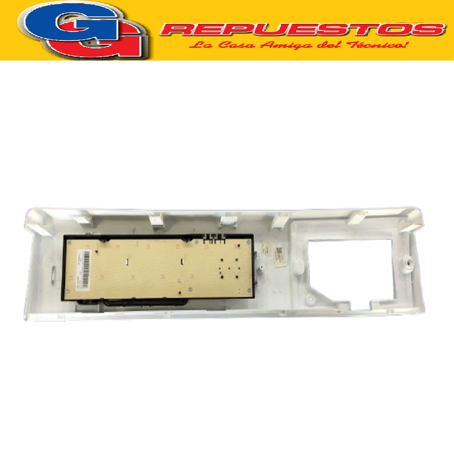 PANEL COMANDO CON PLAQUETA LAVASECARROPAS PARA WHIRLPOOL 9KG WNQ90AB