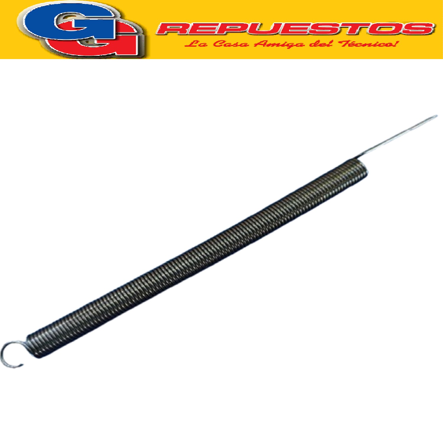 RESORTE IZQUIERDO PARA HORNO ELECTRICO LILANA COMPATIBLE CON LOS MODELOS AO946 / AO146 / TO3000-AR / TO4500-AR / AO132 / AO146-Avon / AO145V / AO138 / AO460 / AO320 / AO320-Avon LARGO TOTAL 14.3CM DIAMETRO 8MM DIAMETRO