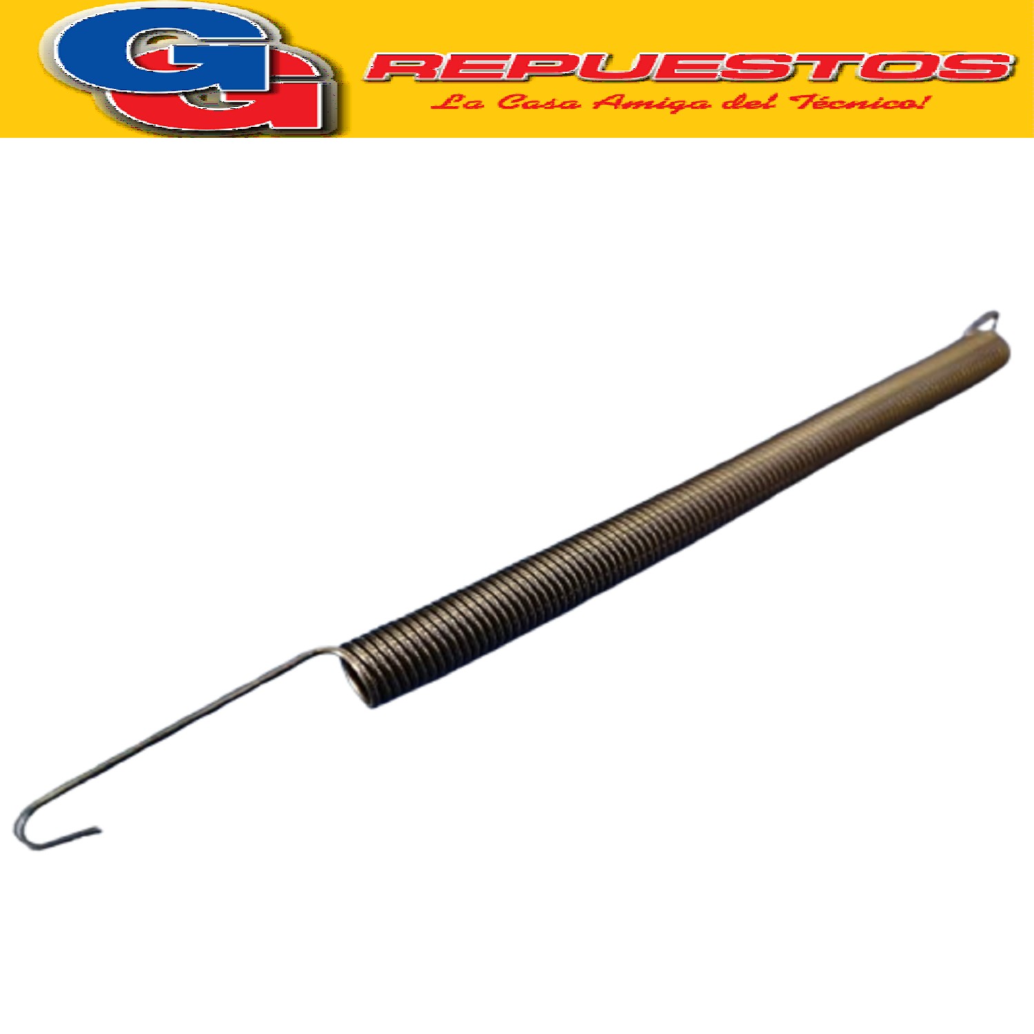 RESORTE IZQUIERDO PARA HORNO ELECTRICO LILANA COMPATIBLE CON LOS MODELOS AO946 / AO146 / TO3000-AR / TO4500-AR / AO132 / AO146-Avon / AO145V / AO138 / AO460 / AO320 / AO320-Avon LARGO TOTAL 14.3CM DIAMETRO 8MM DIAMETRO