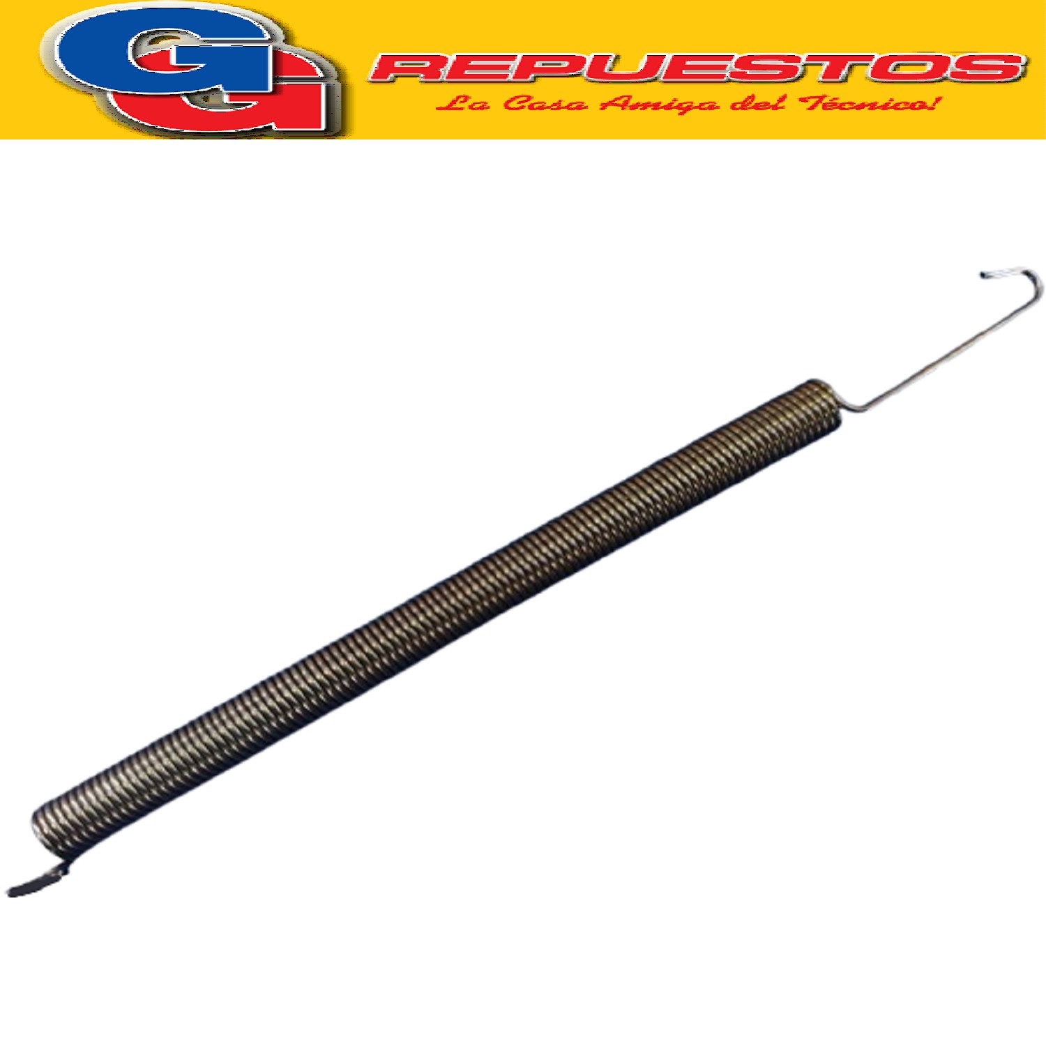 RESORTE IZQUIERDO PARA HORNO ELECTRICO LILANA COMPATIBLE CON LOS MODELOS AO946 / AO146 / TO3000-AR / TO4500-AR / AO132 / AO146-Avon / AO145V / AO138 / AO460 / AO320 / AO320-Avon LARGO TOTAL 14.3CM DIAMETRO 8MM DIAMETRO