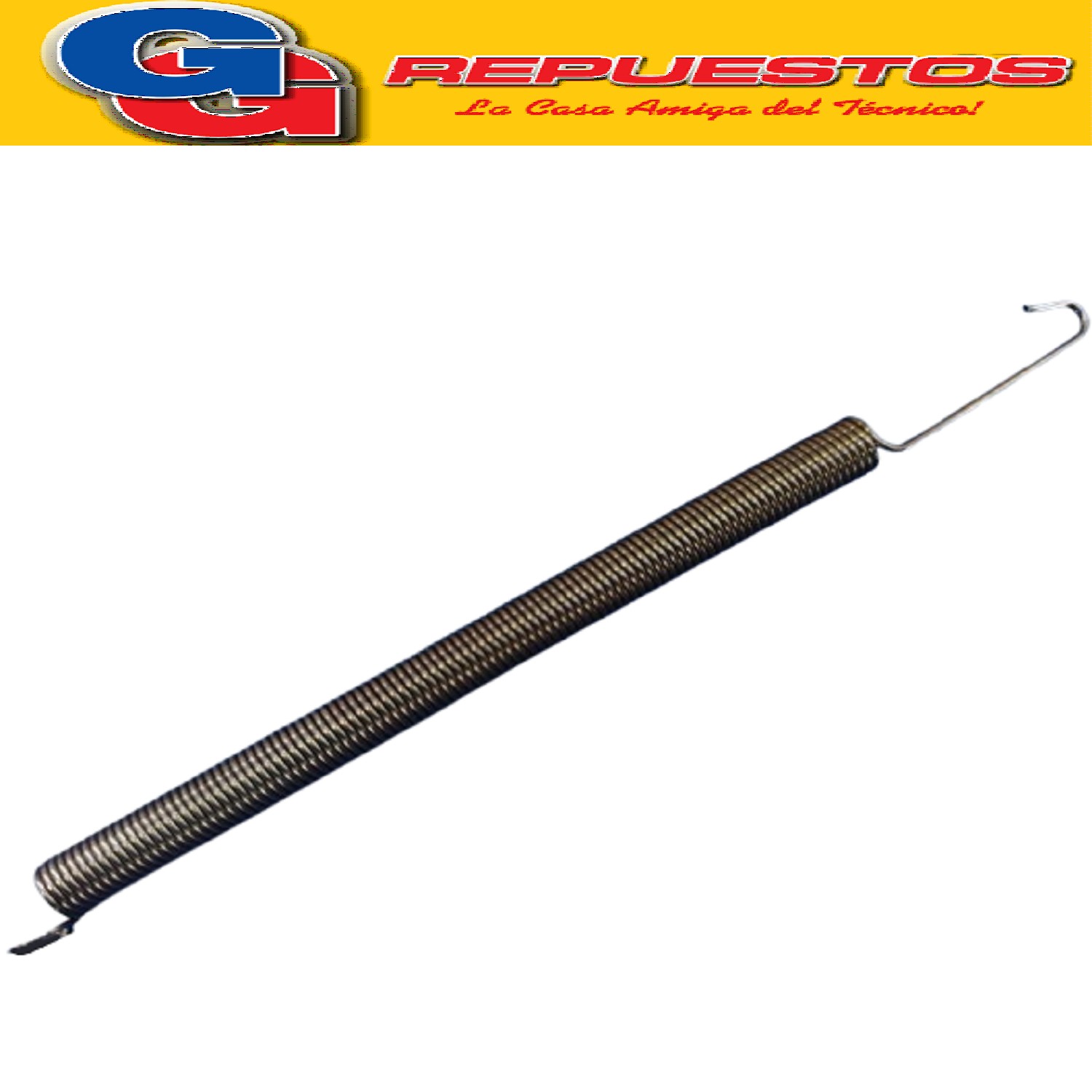 RESORTE IZQUIERDO PARA HORNO ELECTRICO LILANA COMPATIBLE CON LOS MODELOS AO946 / AO146 / TO3000-AR / TO4500-AR / AO132 / AO146-Avon / AO145V / AO138 / AO460 / AO320 / AO320-Avon LARGO TOTAL 14.3CM DIAMETRO 8MM DIAMETRO