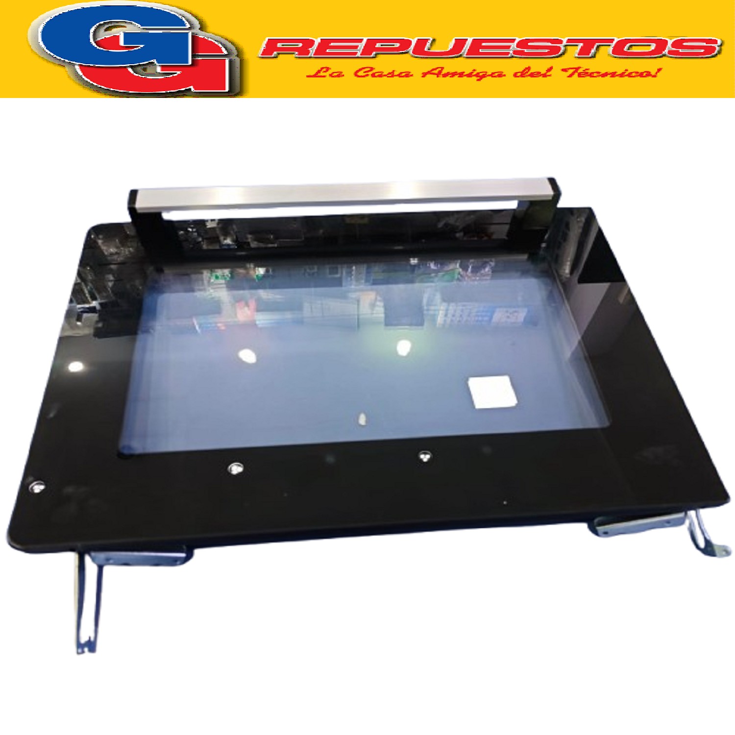 PUERTA DE VIDRIO PANEL PARA HORNO ELECTRICO LILIANA COMPATIBLE CON EL MODELO AO145V ALTO 33,4CM ANCHO 46,2CM ESPESOR DE LA PUERTA 1,9CM