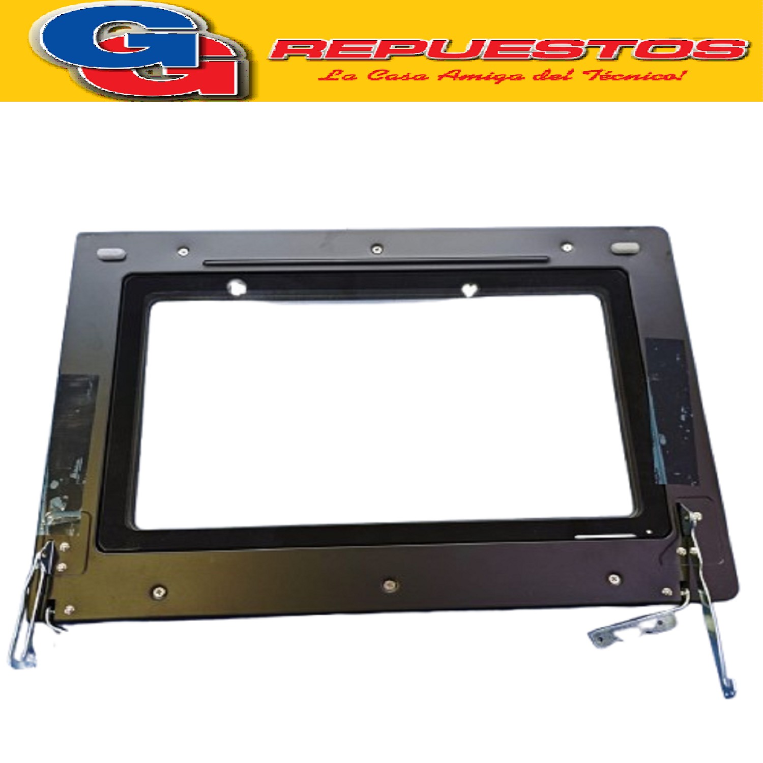 PUERTA DE VIDRIO PANEL PARA HORNO ELECTRICO LILIANA COMPATIBLE CON EL MODELO AO145V ALTO 33,4CM ANCHO 46,2CM ESPESOR DE LA PUERTA 1,9CM