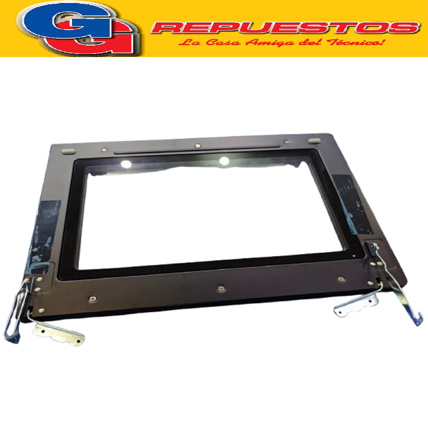 PUERTA DE VIDRIO PANEL PARA HORNO ELECTRICO LILIANA COMPATIBLE CON EL MODELO AO145V ALTO 33,4CM ANCHO 46,2CM ESPESOR DE LA PUERTA 1,9CM