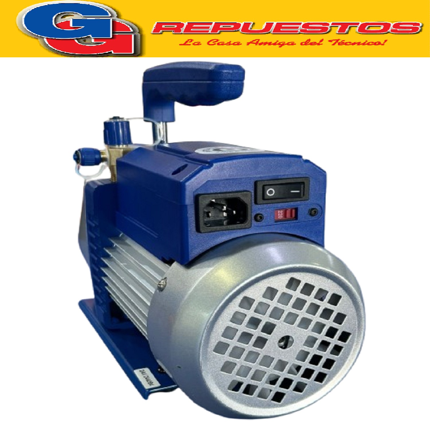 BOMBA DE VACIO DOSIVAC DVRII 130L/MINUTOS APTA PARA GAS R32  ANTIEXPLOSION. 2 ETAPAS DVR-2A-R32 R600 -R410-R22-R404-R134 YH12-UR12 UR22 PARA TODOS LOS GASES