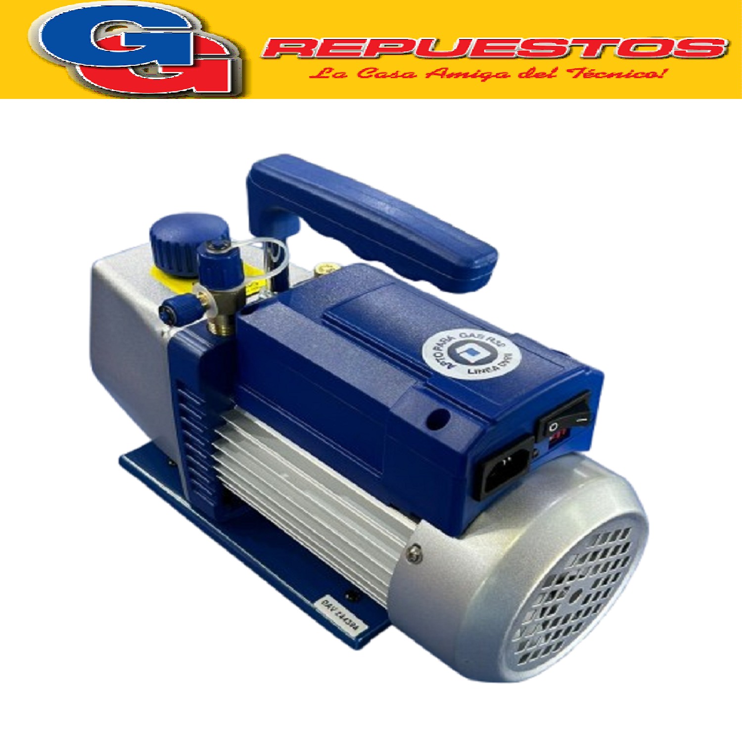 BOMBA DE VACIO DOSIVAC DVRII 130L/MINUTOS APTA PARA GAS R32  ANTIEXPLOSION. 2 ETAPAS DVR-2A-R32 R600 -R410-R22-R404-R134 YH12-UR12 UR22 PARA TODOS LOS GASES