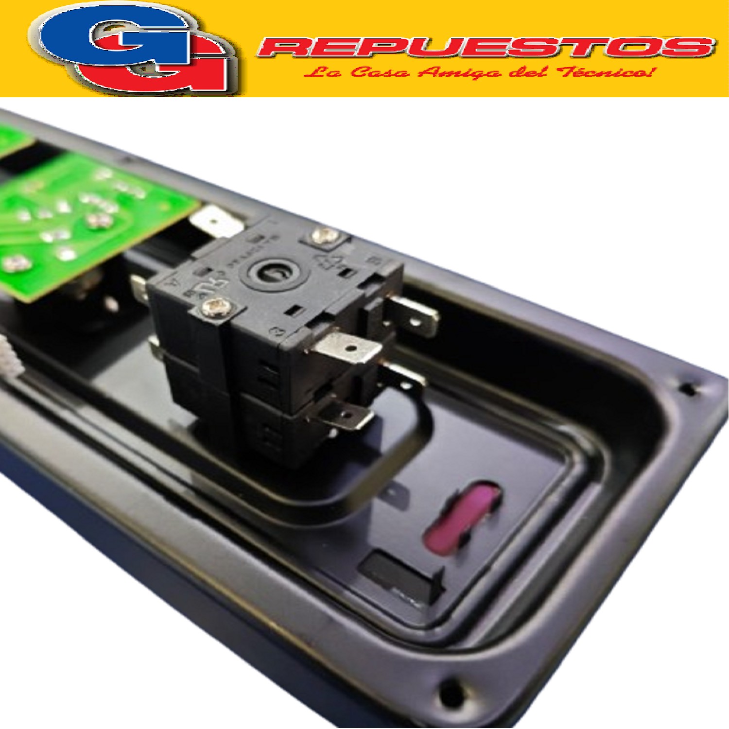 FRENTE PANEL PARA HORNO ELECTRICO LILIANA 45LTS COMPATIBLE   CON EL MODELO AO145V COLOR NEGRO