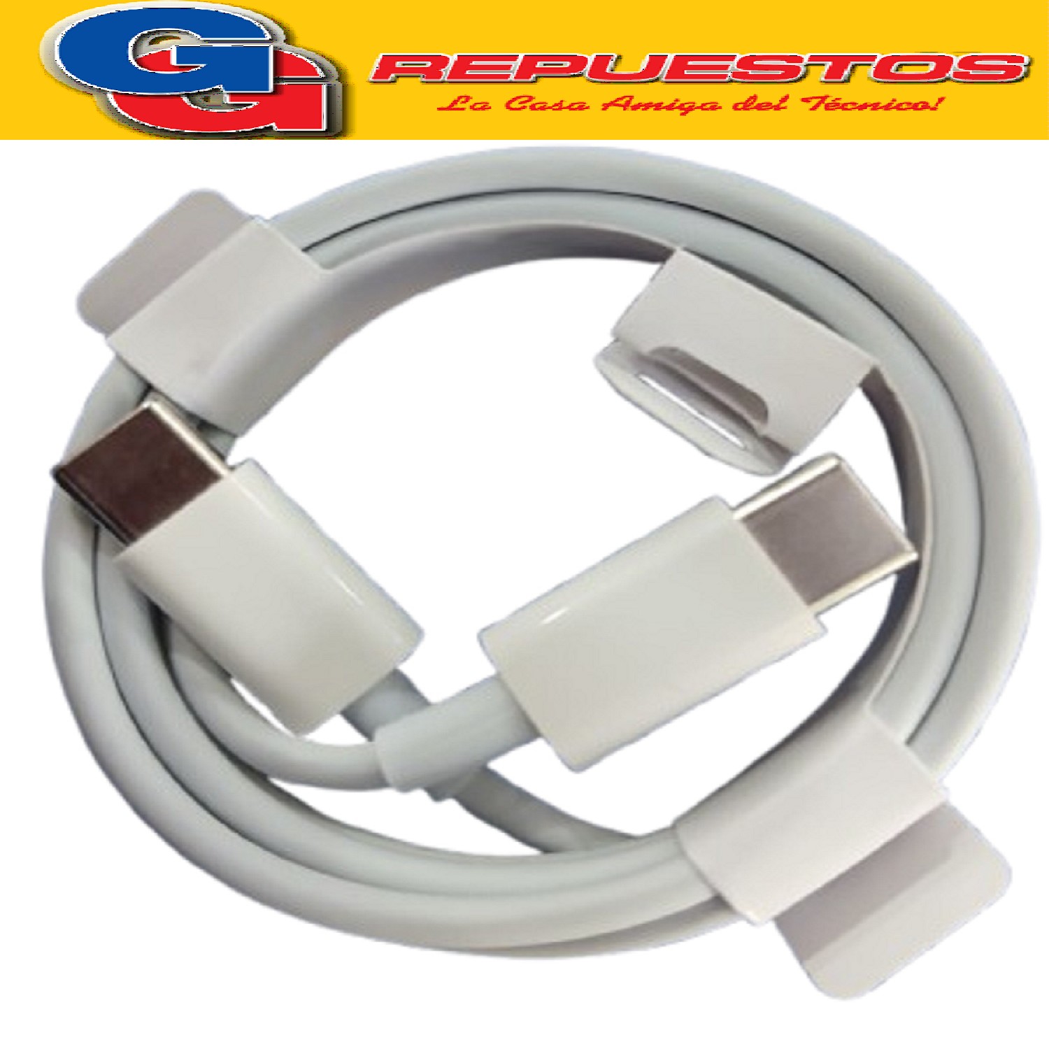 CABLE  USB PARA CELULARES TIPO C A TIPO C  30W  1MT  MOD 102