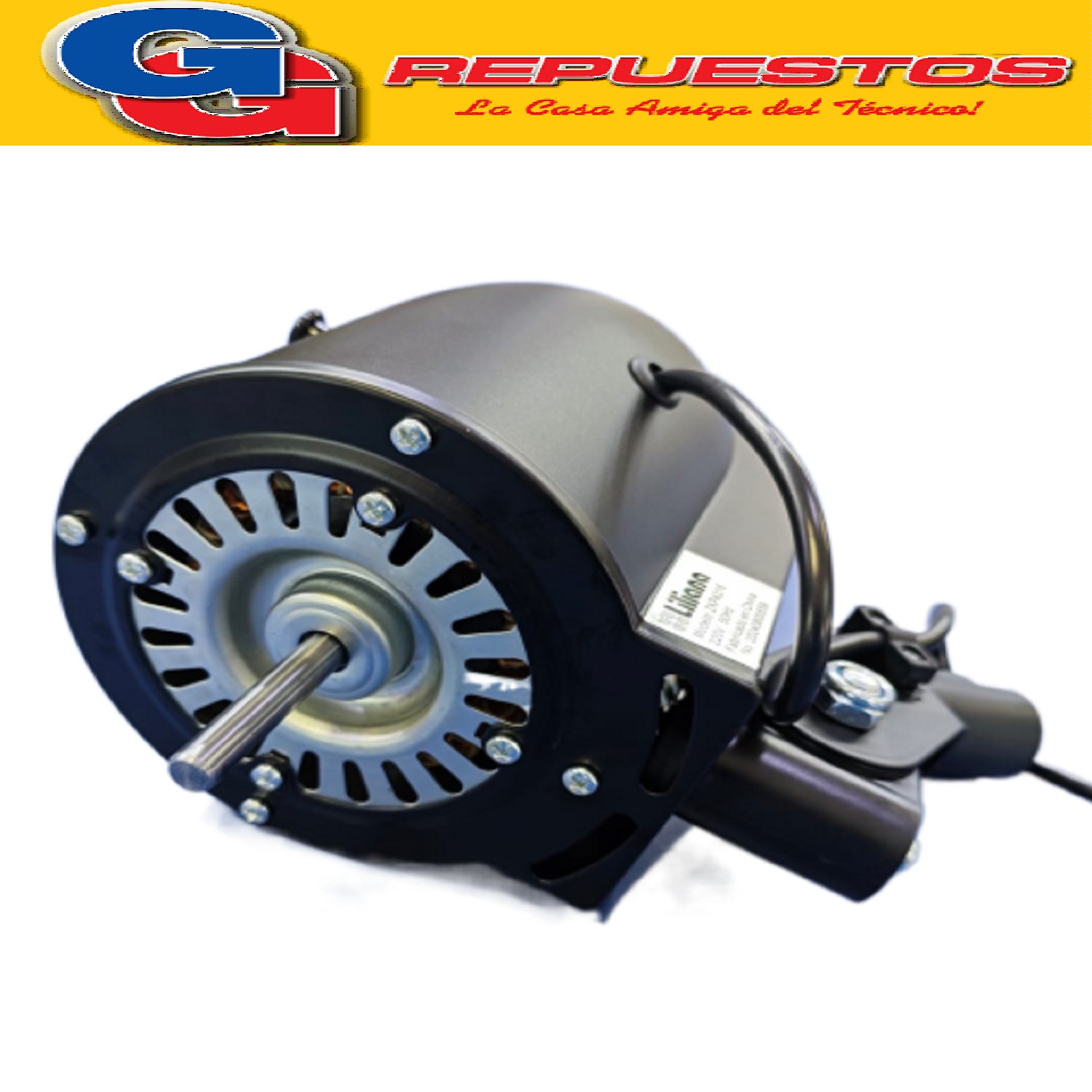 MOTOR PARA VENTILADOR DE 20 PULGADAS LILIANA COMPATIBLE CON  LOS MODELOS VP20POW / VT20POW MOTOR COMPLETO CON CARCAZA CABEZAL MODELO DE MOTOR ZKP4216 220V-50Hz