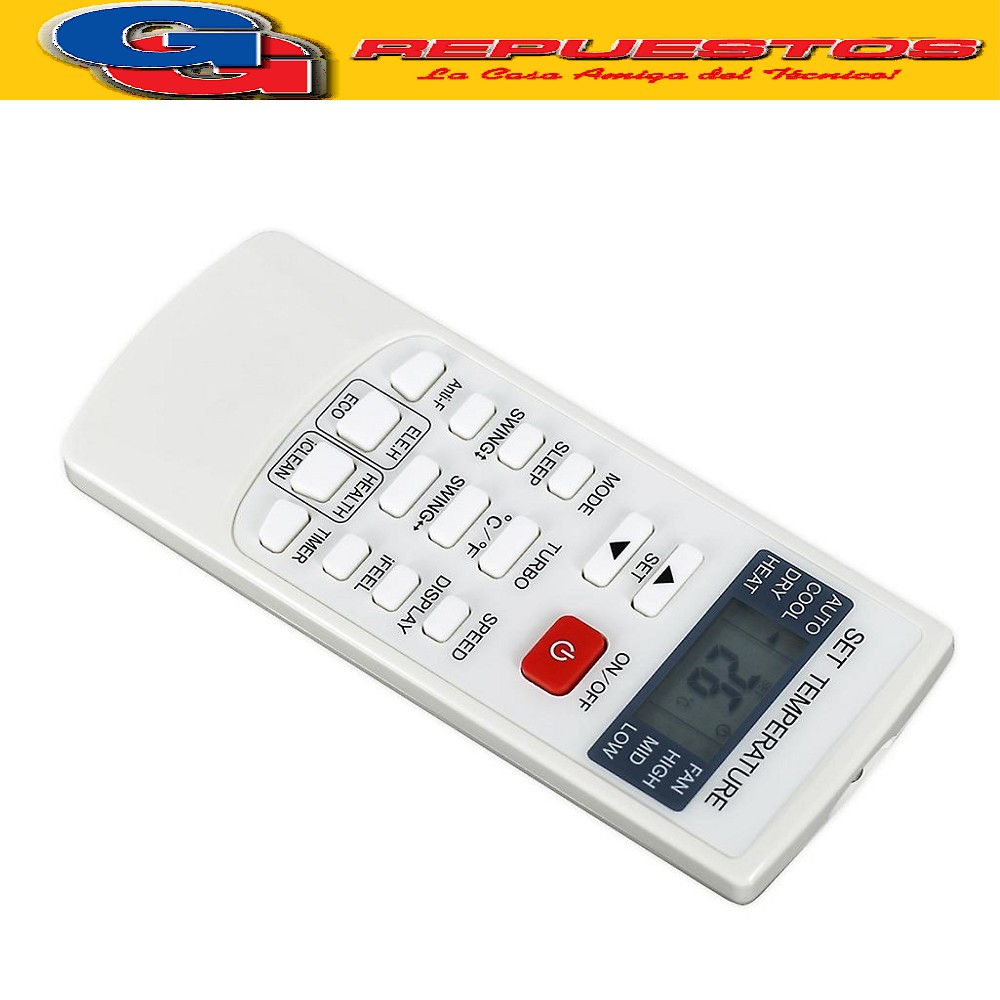 CONTROL REMOTO AIRE ACONDICIONADO COMPATIBLE YKRH/102E  YKR- H103E FRIO CALOR