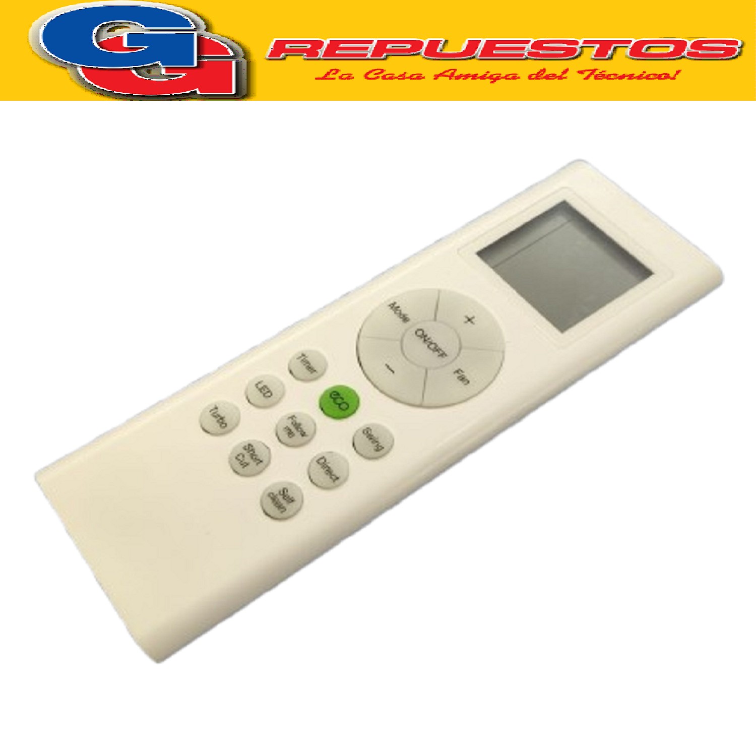 CONTROL REMOTO AIRE ACONDICIONADO RG66B6/BGEF
