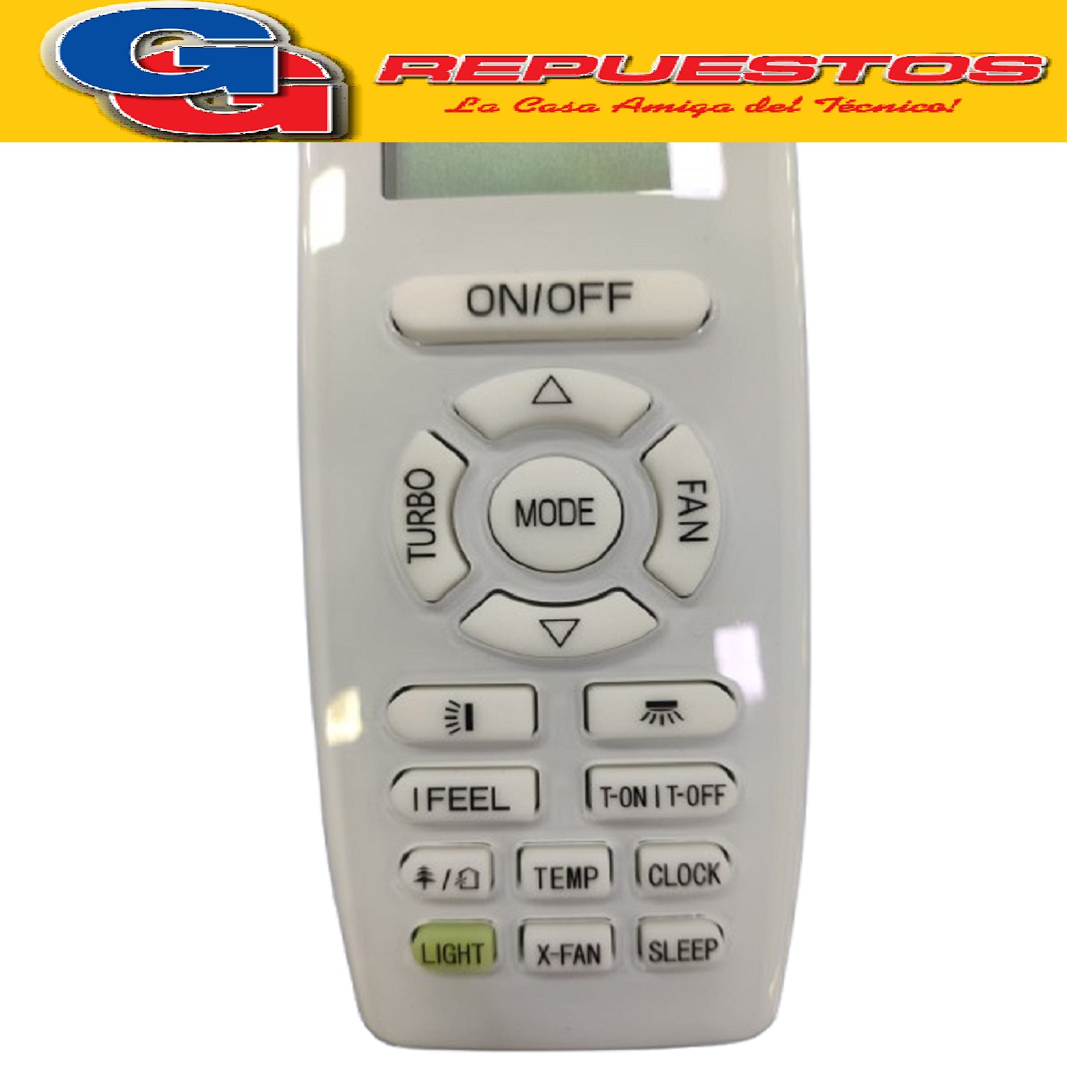CONTROL REMOTO AIRE ACONDICIOANADO BGH